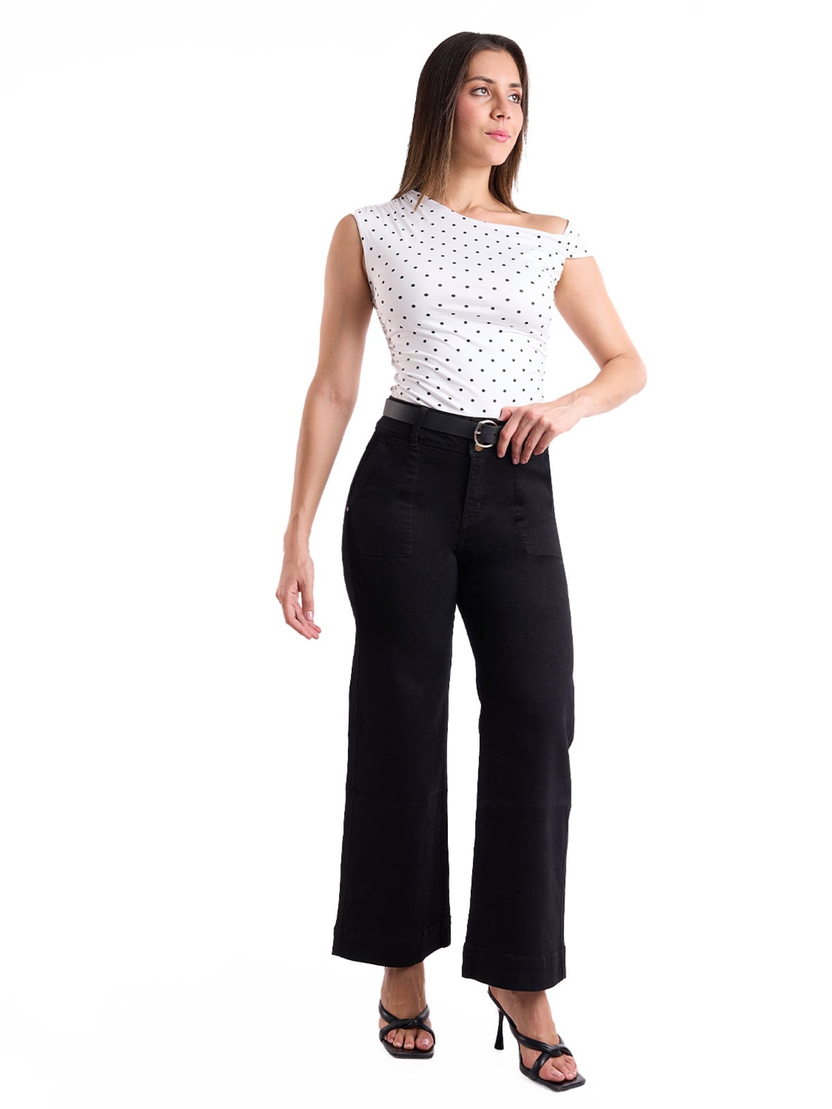 TOP MUJER METAL JEANS DOTS SAMOA - 4