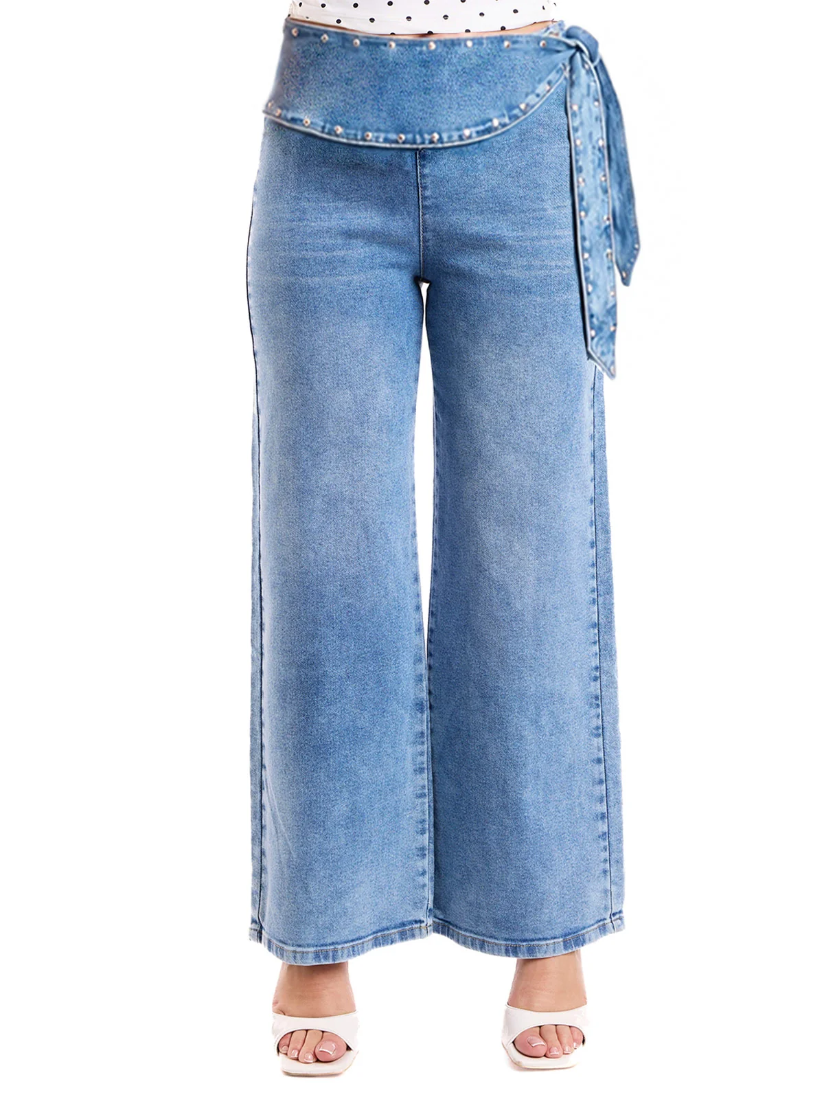 JEAN WIDE LEG MUJER METAL JEANS ROQUERA - 2