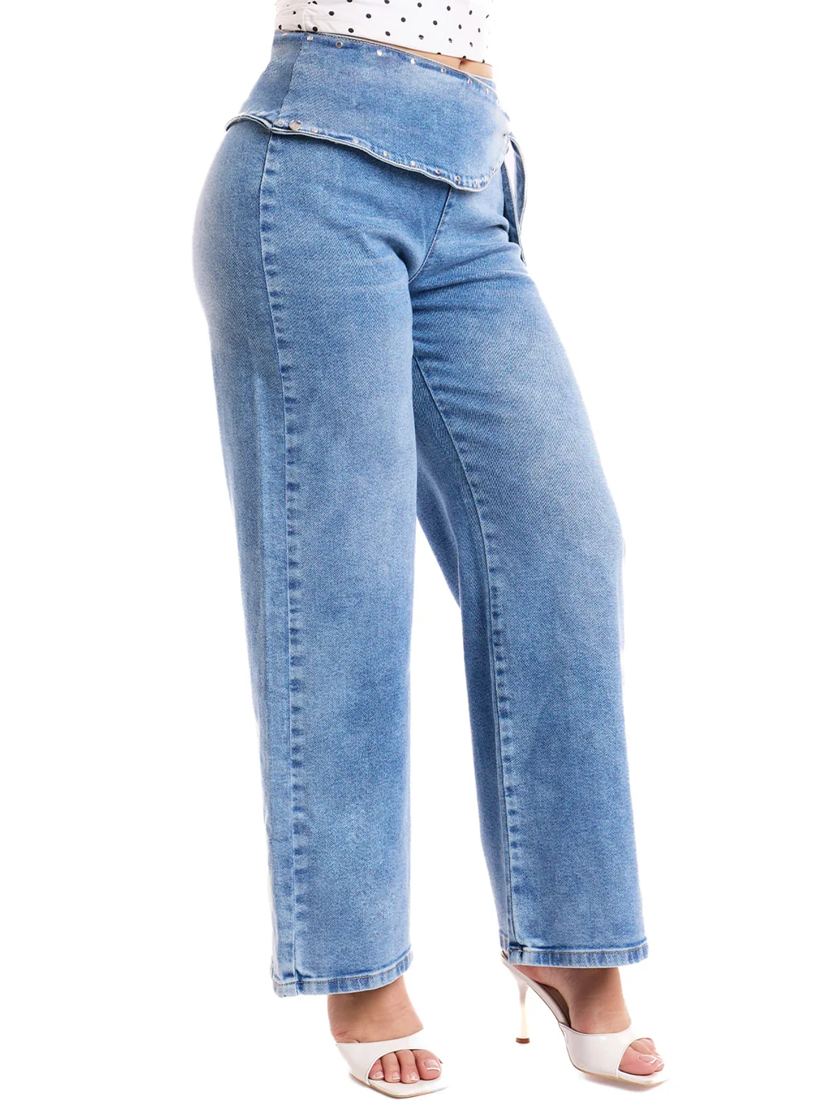 JEAN WIDE LEG MUJER METAL JEANS ROQUERA - 3