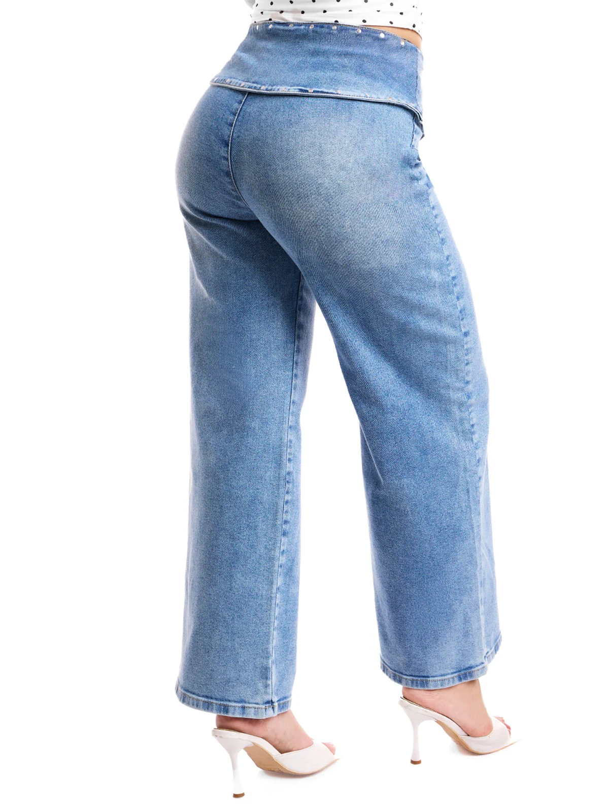 JEAN WIDE LEG MUJER METAL JEANS ROQUERA - 5