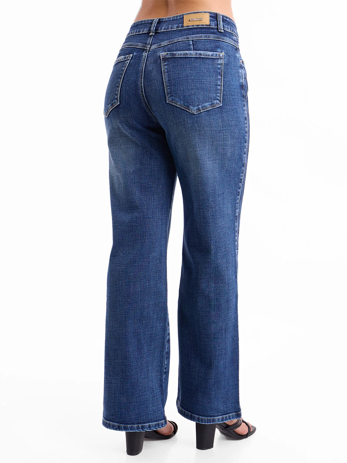 JEAN STRAIGHT MUJER METAL JEANS BORDADO ARABE - 5