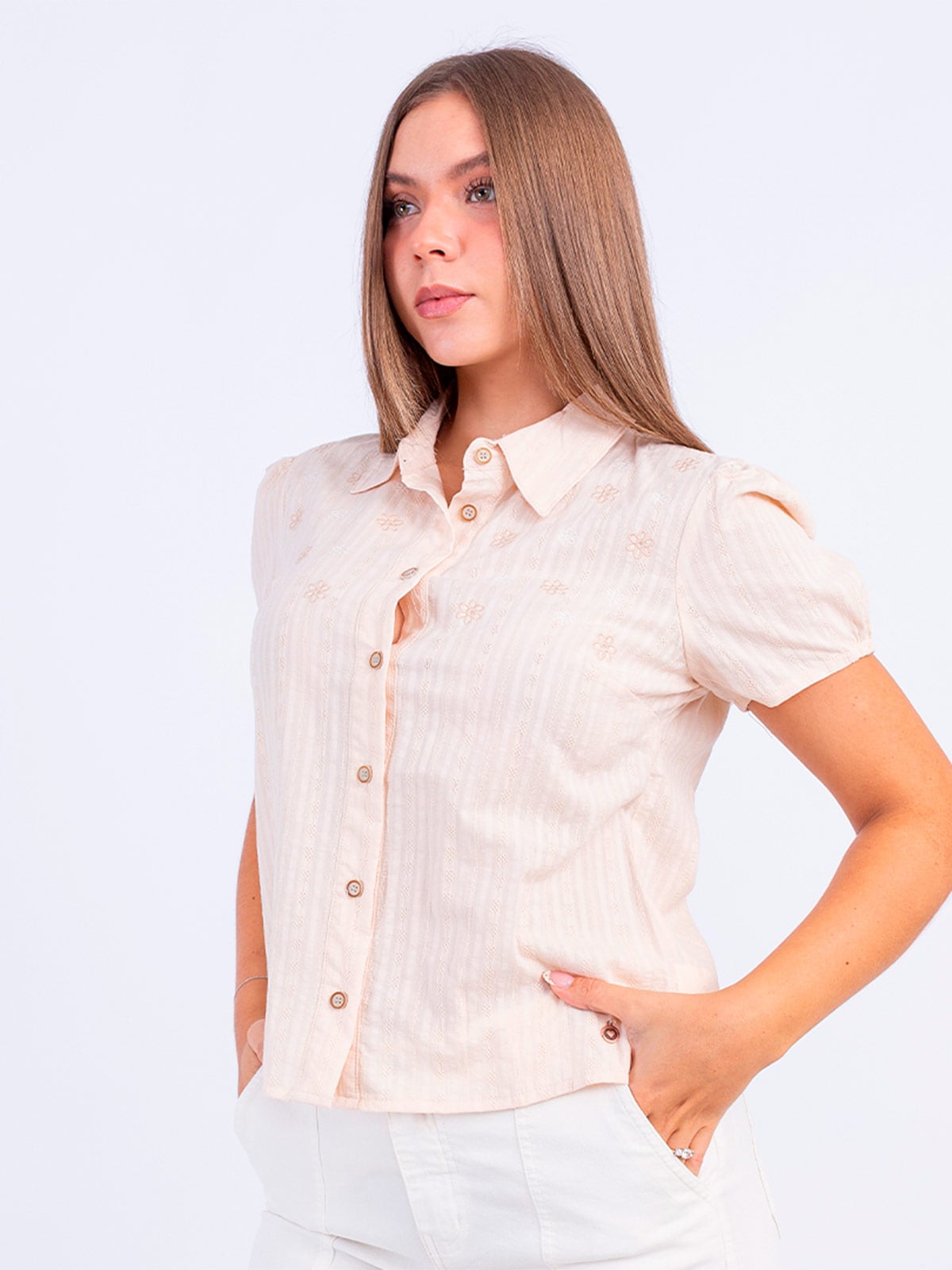 BLUSA ALGODÓN MUJER SODA BLUES MANAOS - 2