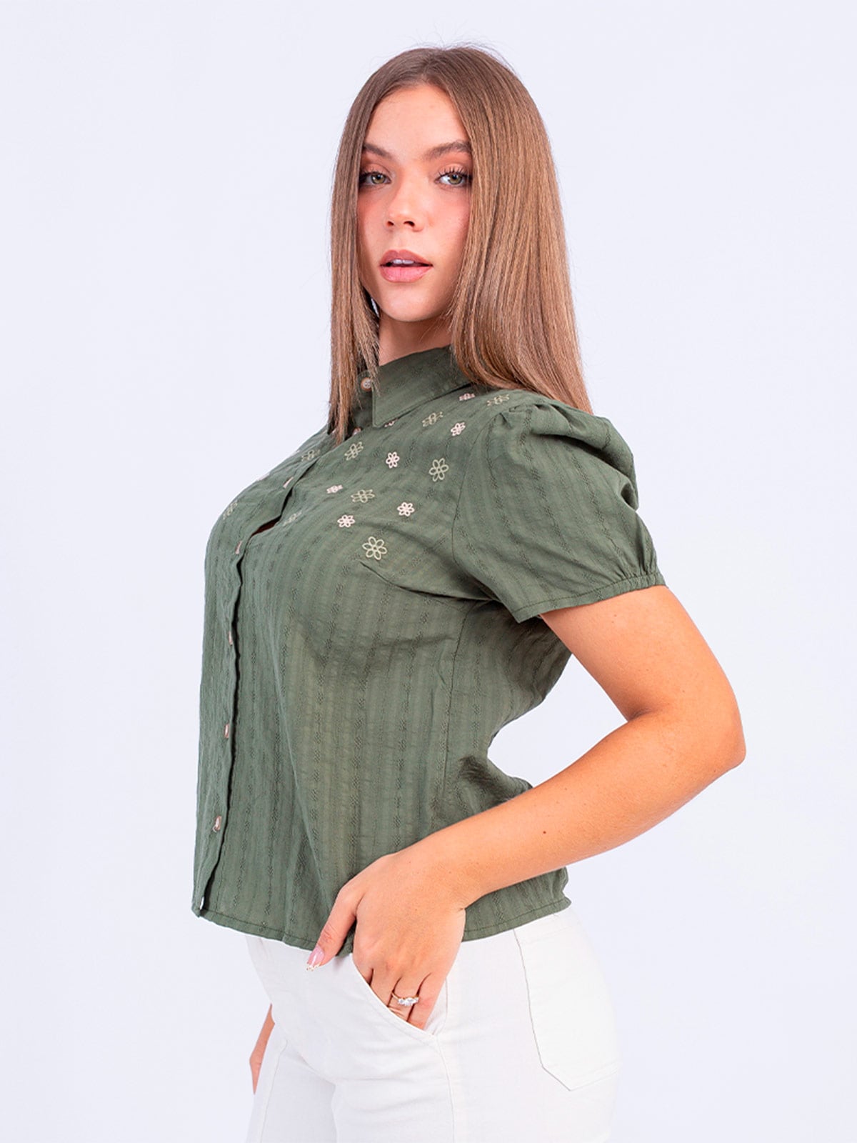 BLUSA ALGODÓN MUJER SODA BLUES MANAOS - 2