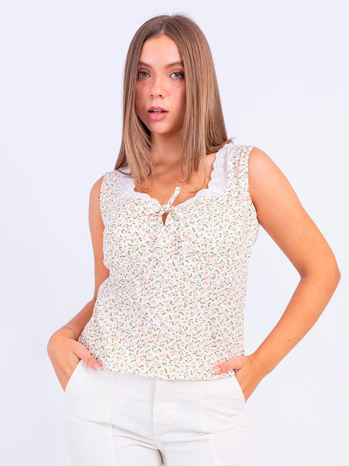BLUSA ALGODÓN MUJER SODA BLUES USHER - 1