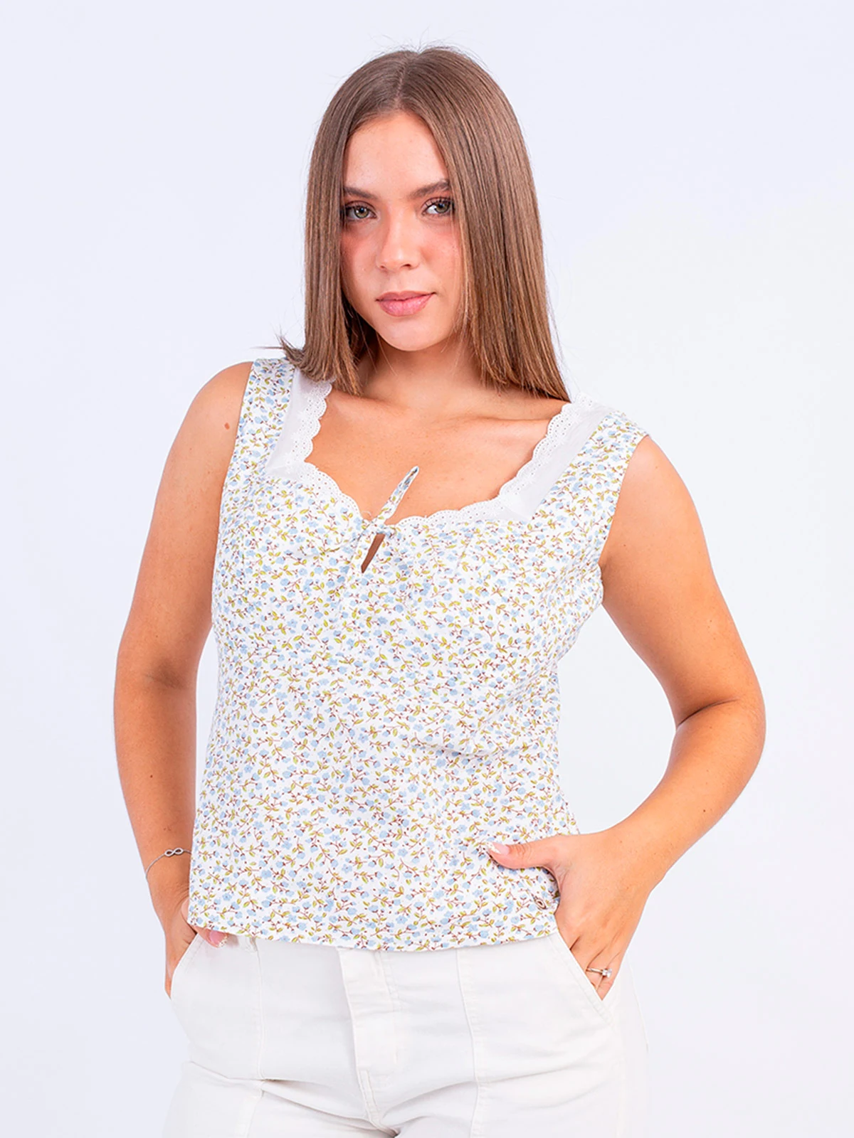 BLUSA ALGODÓN MUJER SODA BLUES USHER - 1