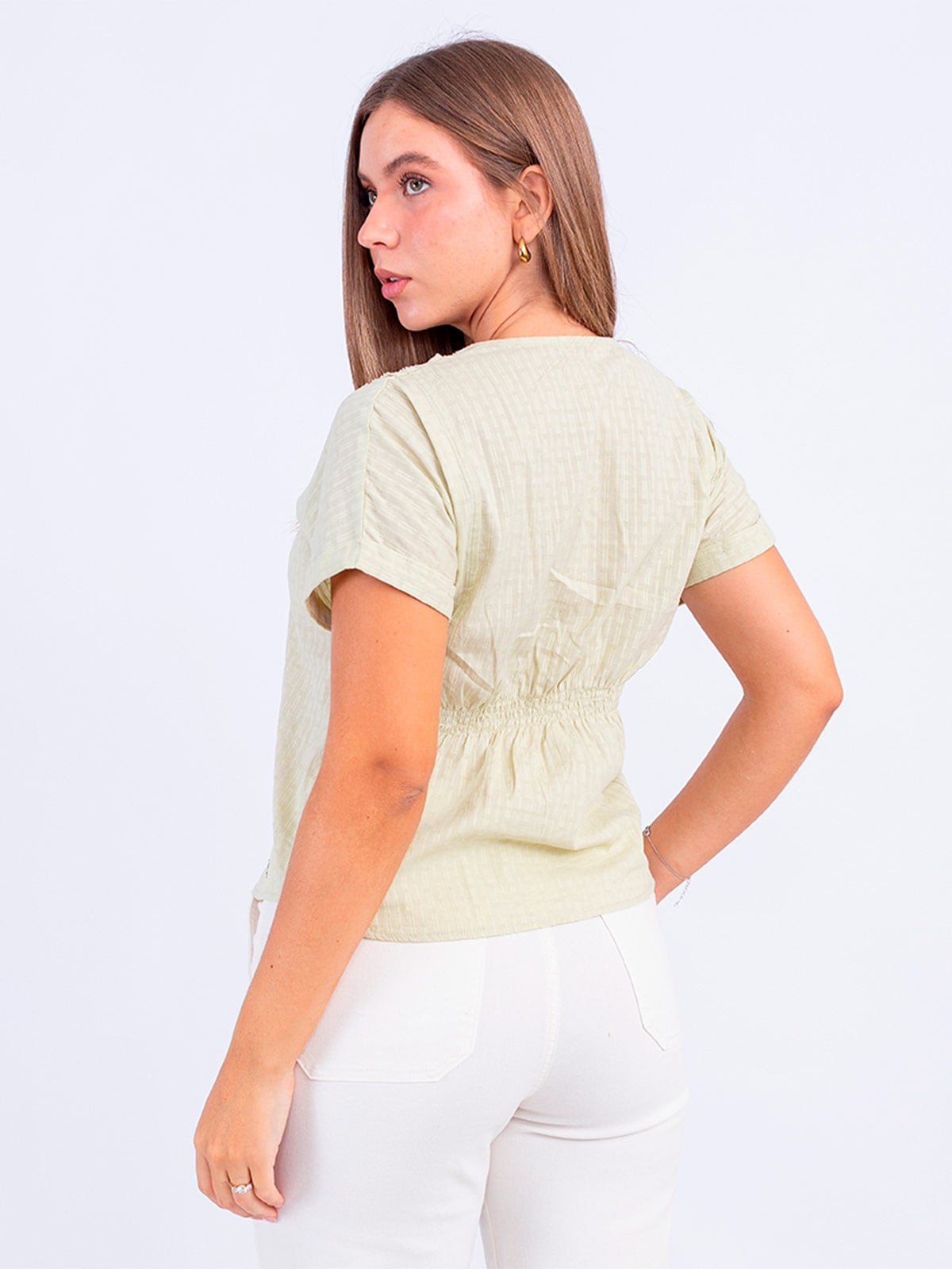 BLUSA ALGODÓN MUJER SODA BLUES CAMPBELL - 3