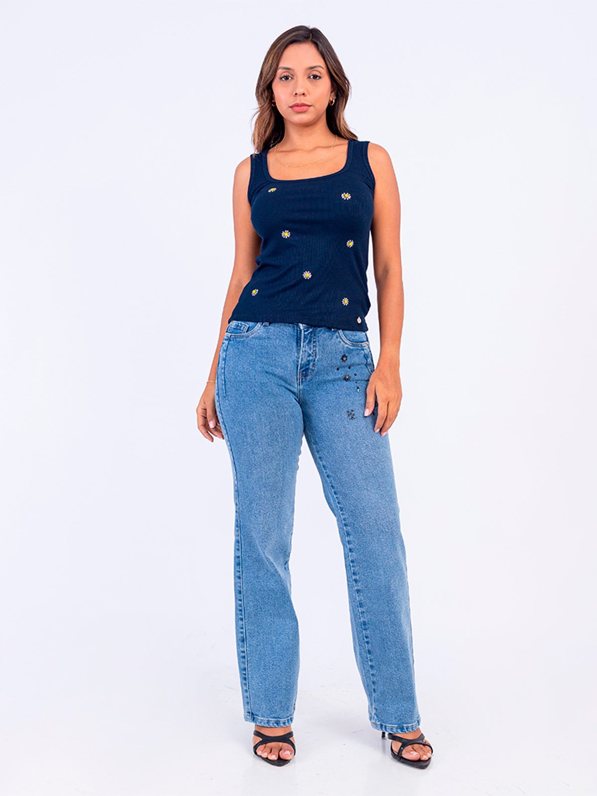 JEAN RECTO MUJER SODA BLUES CELINE  - 1
