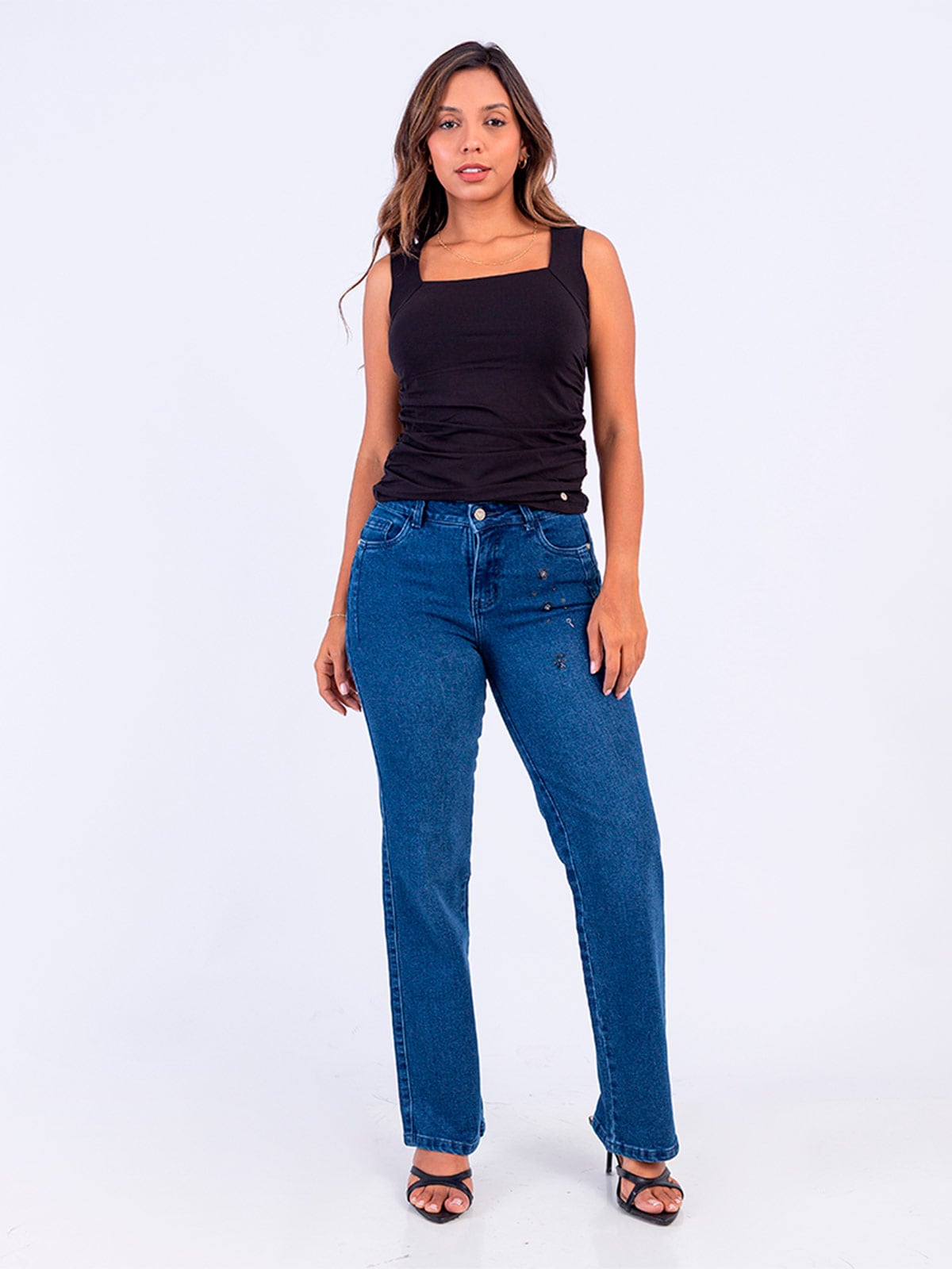 JEAN RECTO MUJER SODA BLUES CELINE - 1