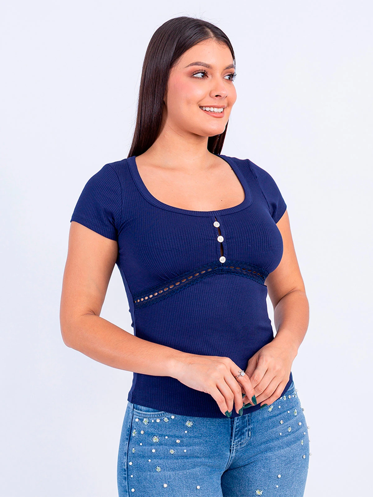 POLO MUJER SODA BLUES NACARINA PR - 2