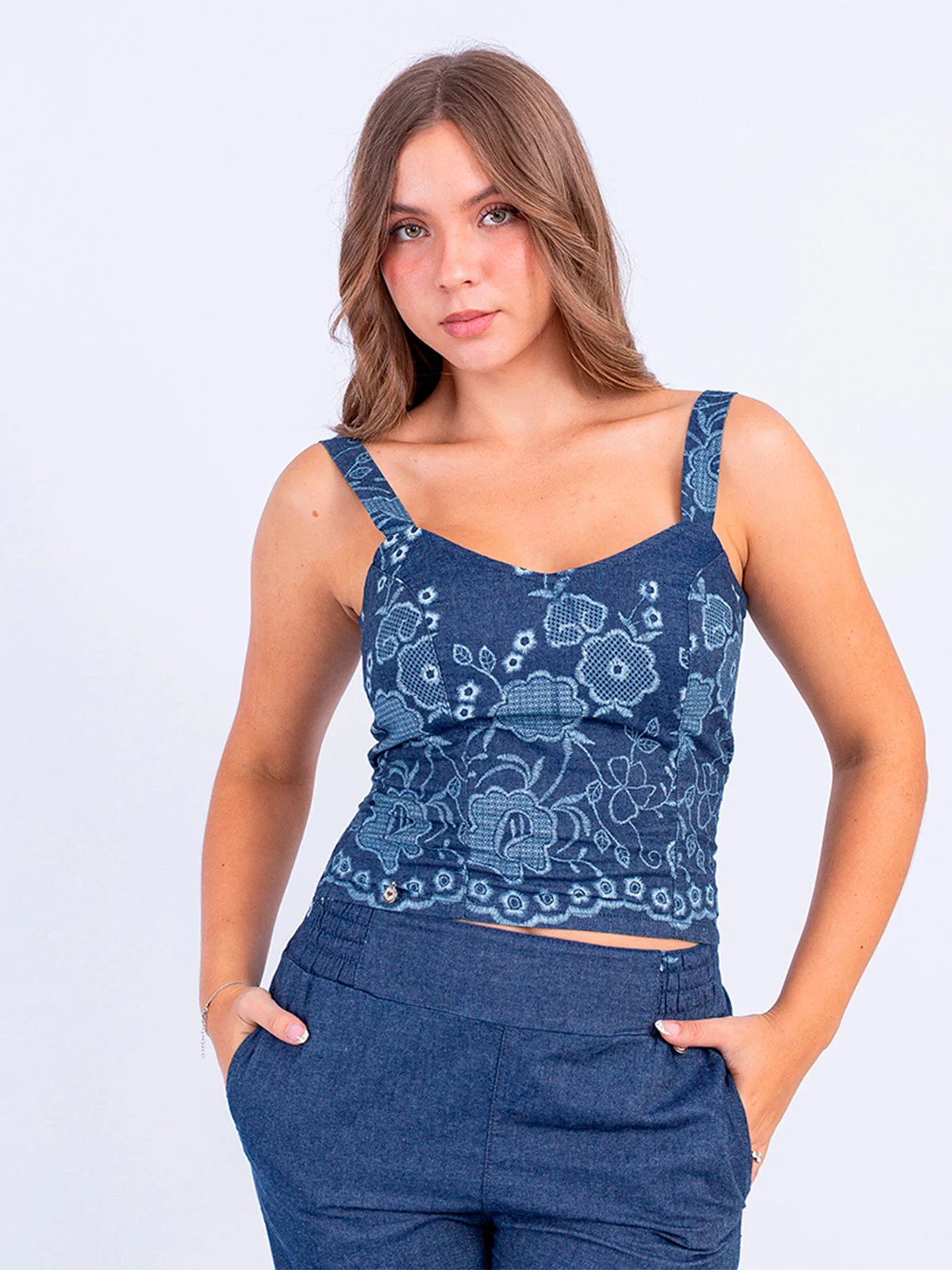 BLUSA ALGODÓN MUJER SODA BLUES - 2