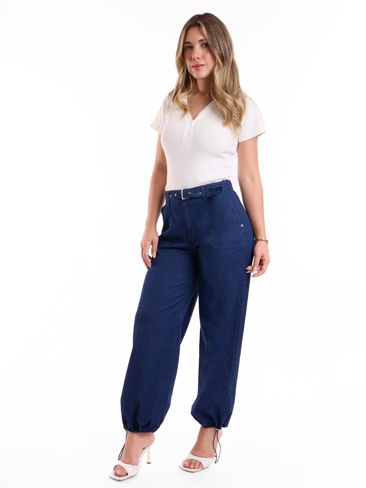 JEAN STRAIGHT MUJER METAL JEANS TENCEL ANDREA - 1