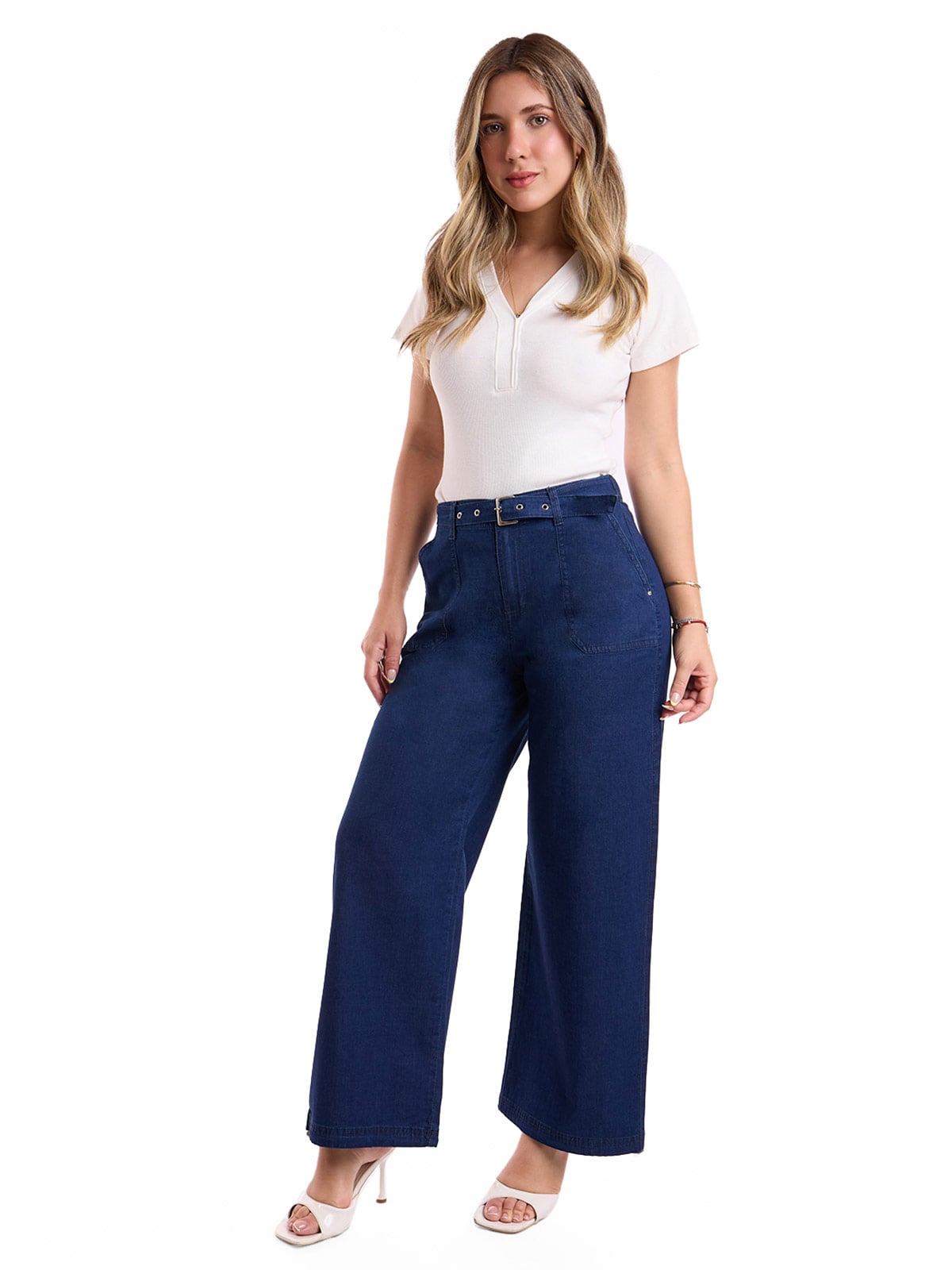 JEAN STRAIGHT MUJER METAL JEANS TENCEL ANDREA - 2