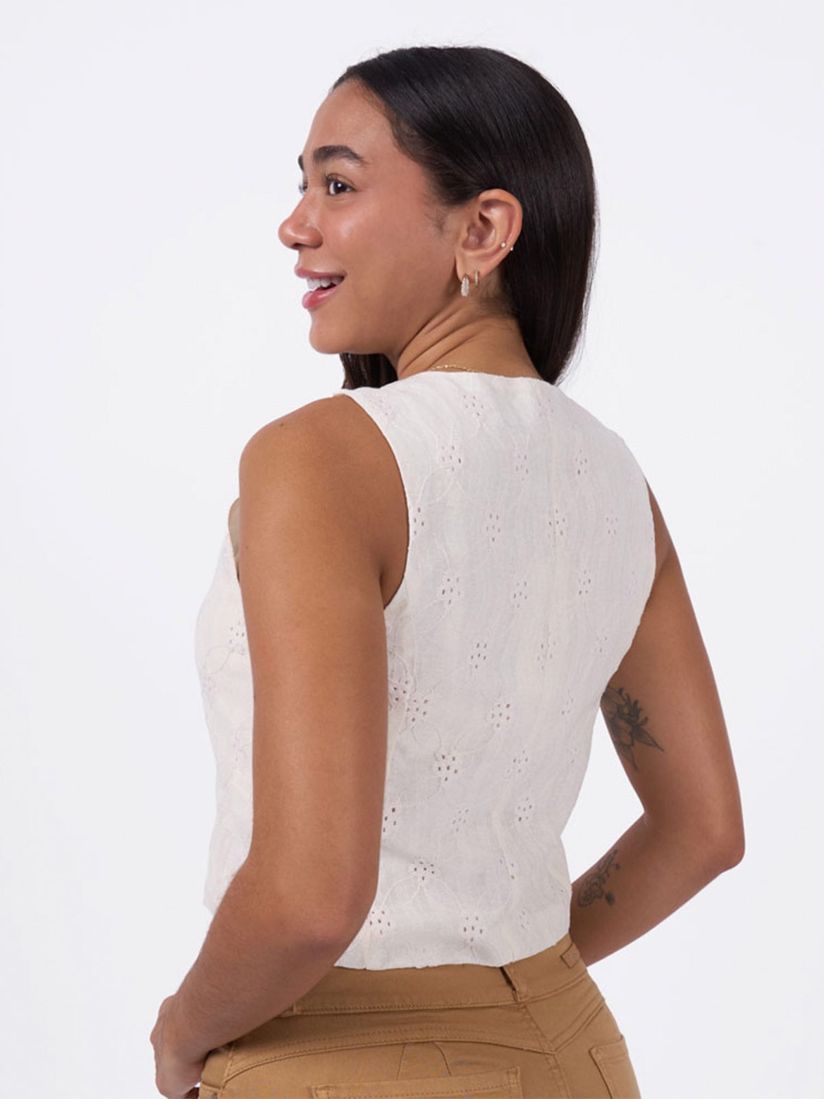 BLUSA ALGODÓN MUJER MACHINE - 2