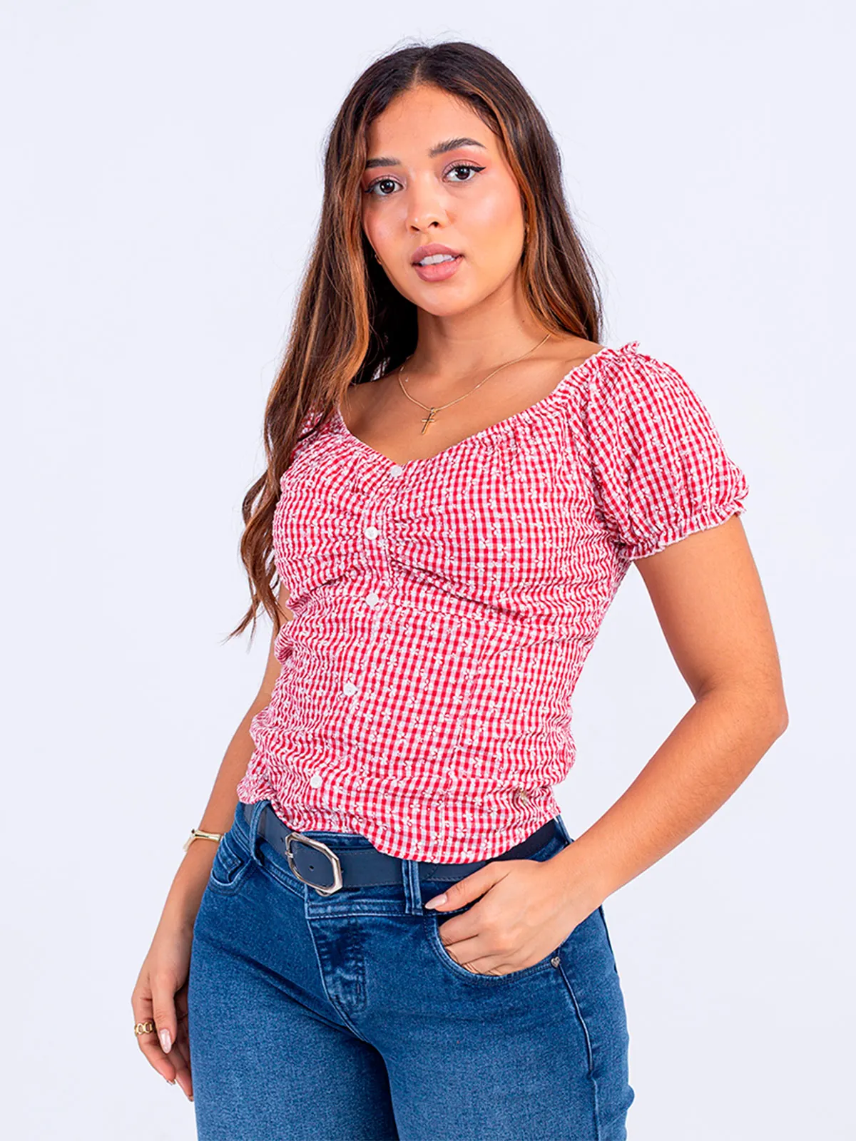 BLUSA MUJER SODA BLUES TEBA - 1