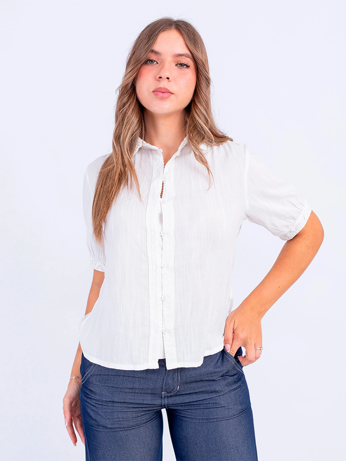 BLUSA ALGODÓN MUJER SODA BRATIS - 1
