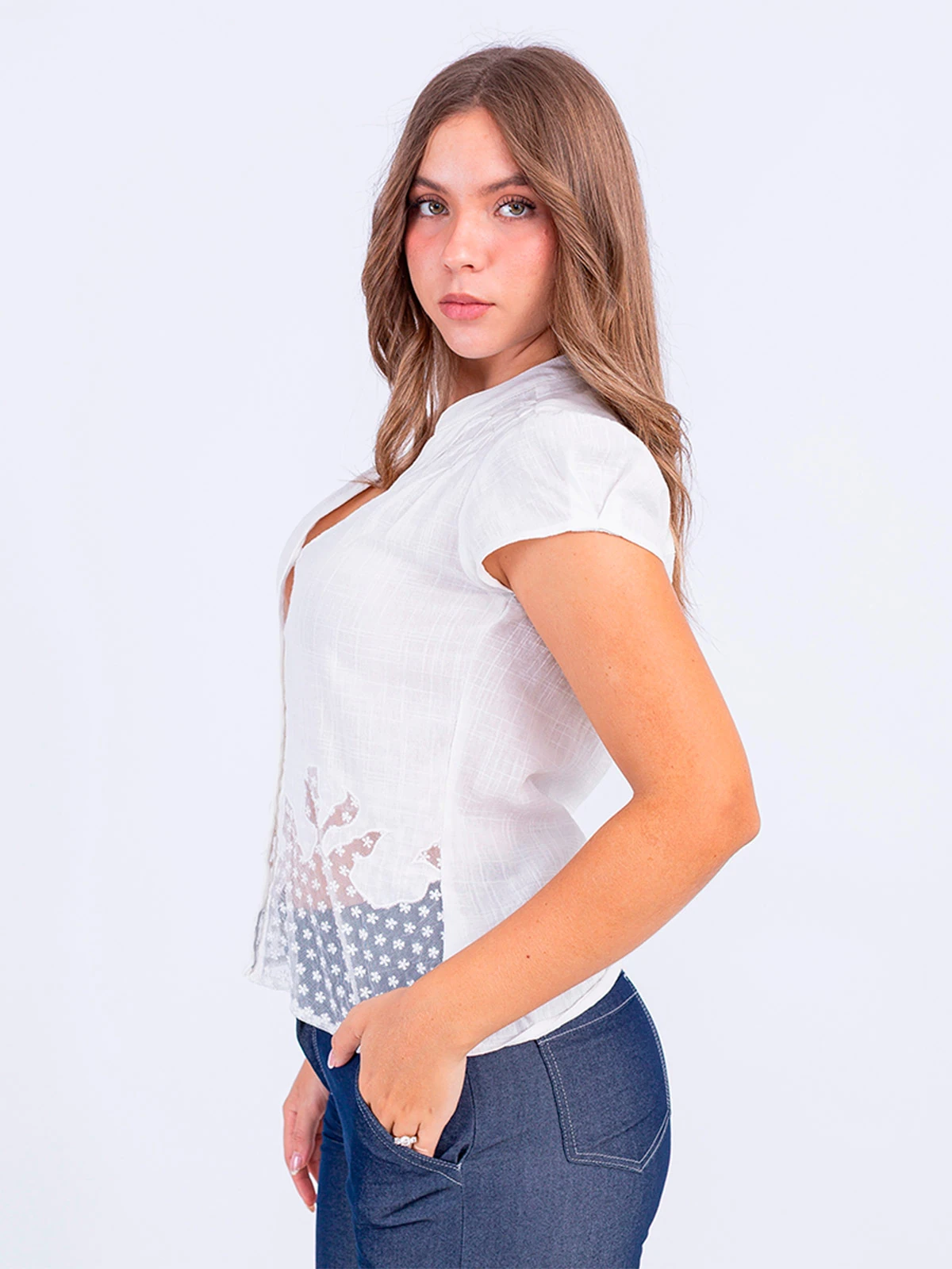 BLUSA ALGODÓN MUJER SODAN GLASSY - 2