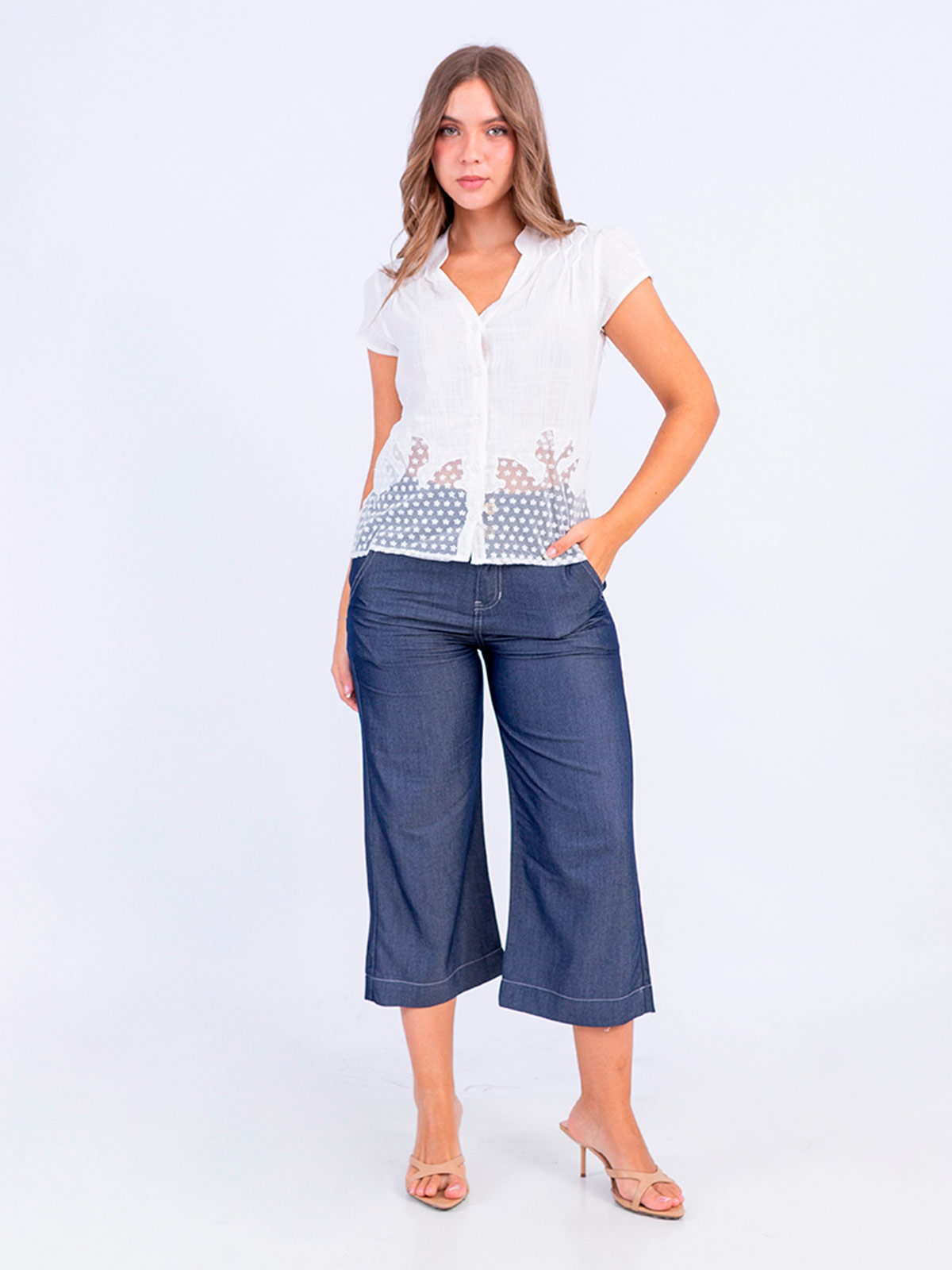BLUSA ALGODÓN MUJER SODAN GLASSY - 4