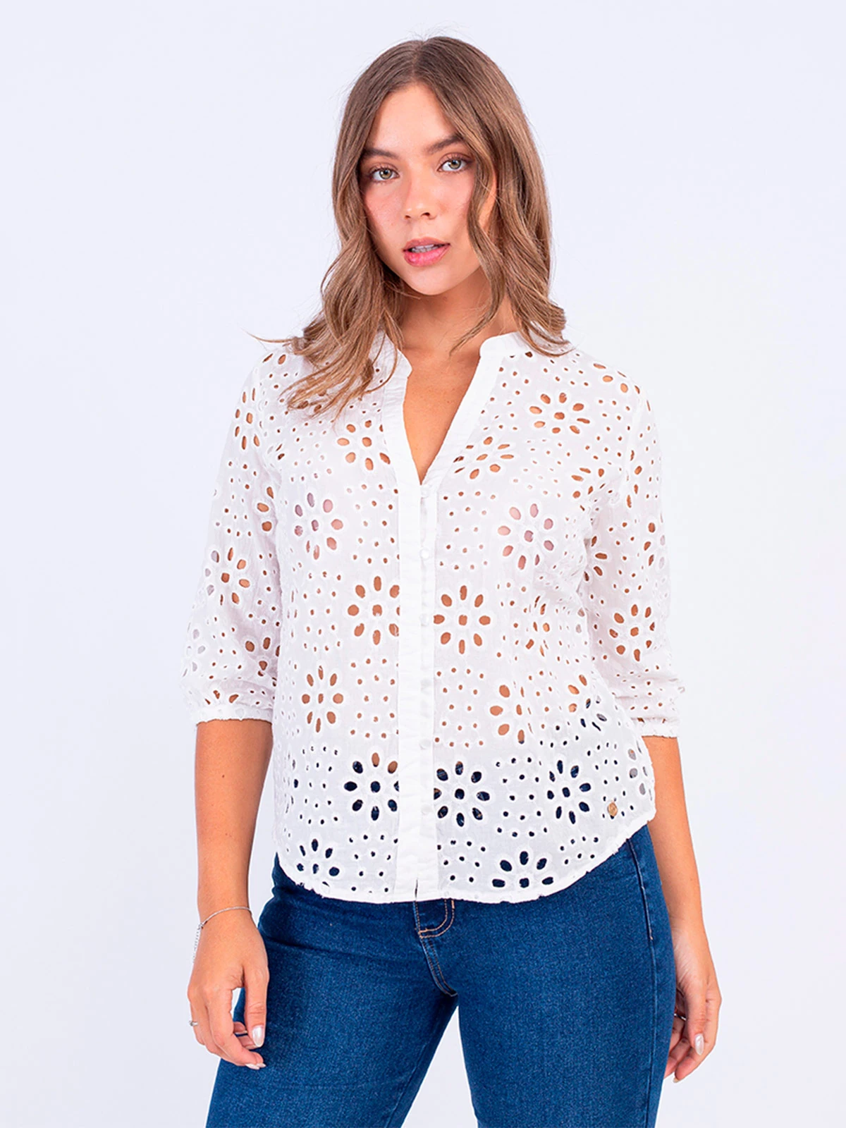 BLUSA ALGODÓN MUJER SODA TELMI - 1