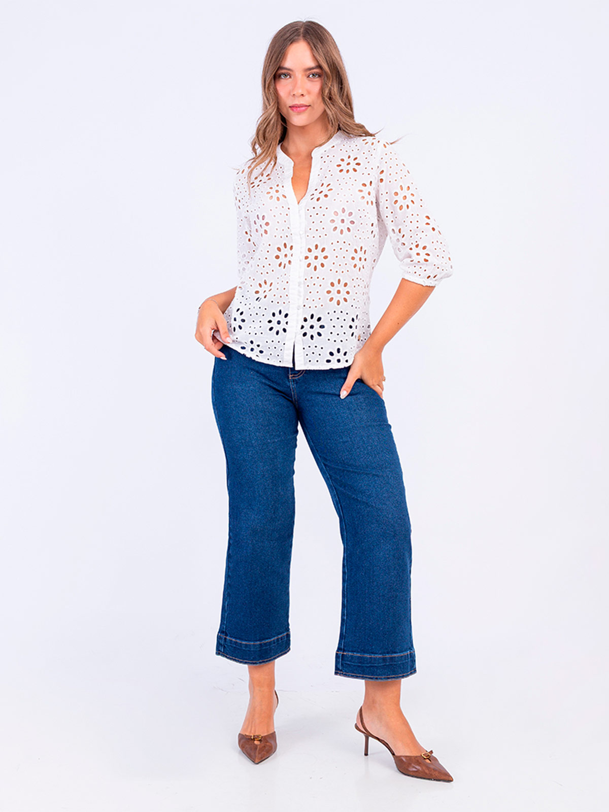 BLUSA ALGODÓN MUJER SODA TELMI - 4