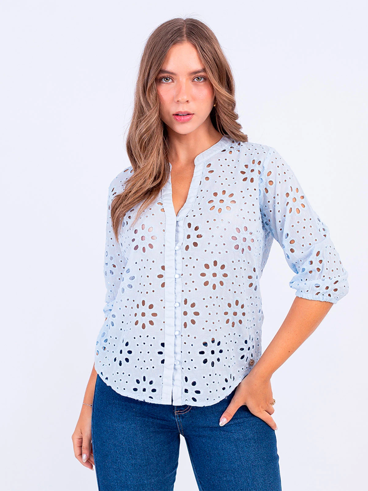 BLUSA ALGODÓN MUJER SODA TELMI - 1