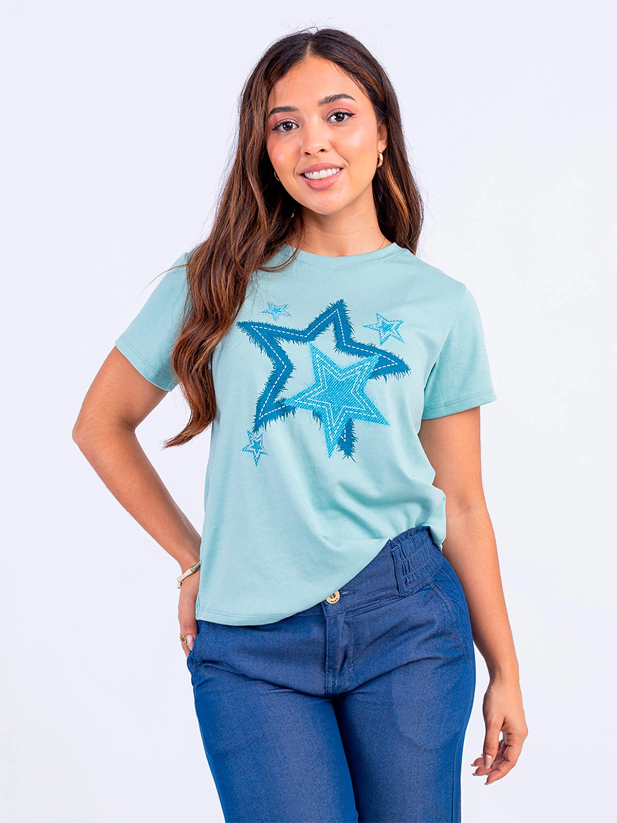 POLO MUJER SODA BLUES AMORE - 1