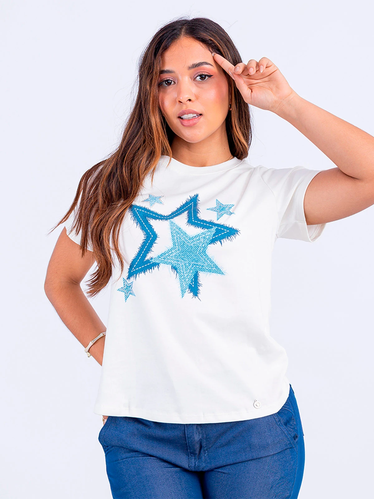 POLO MUJER SODA BLUES AMORE - 1