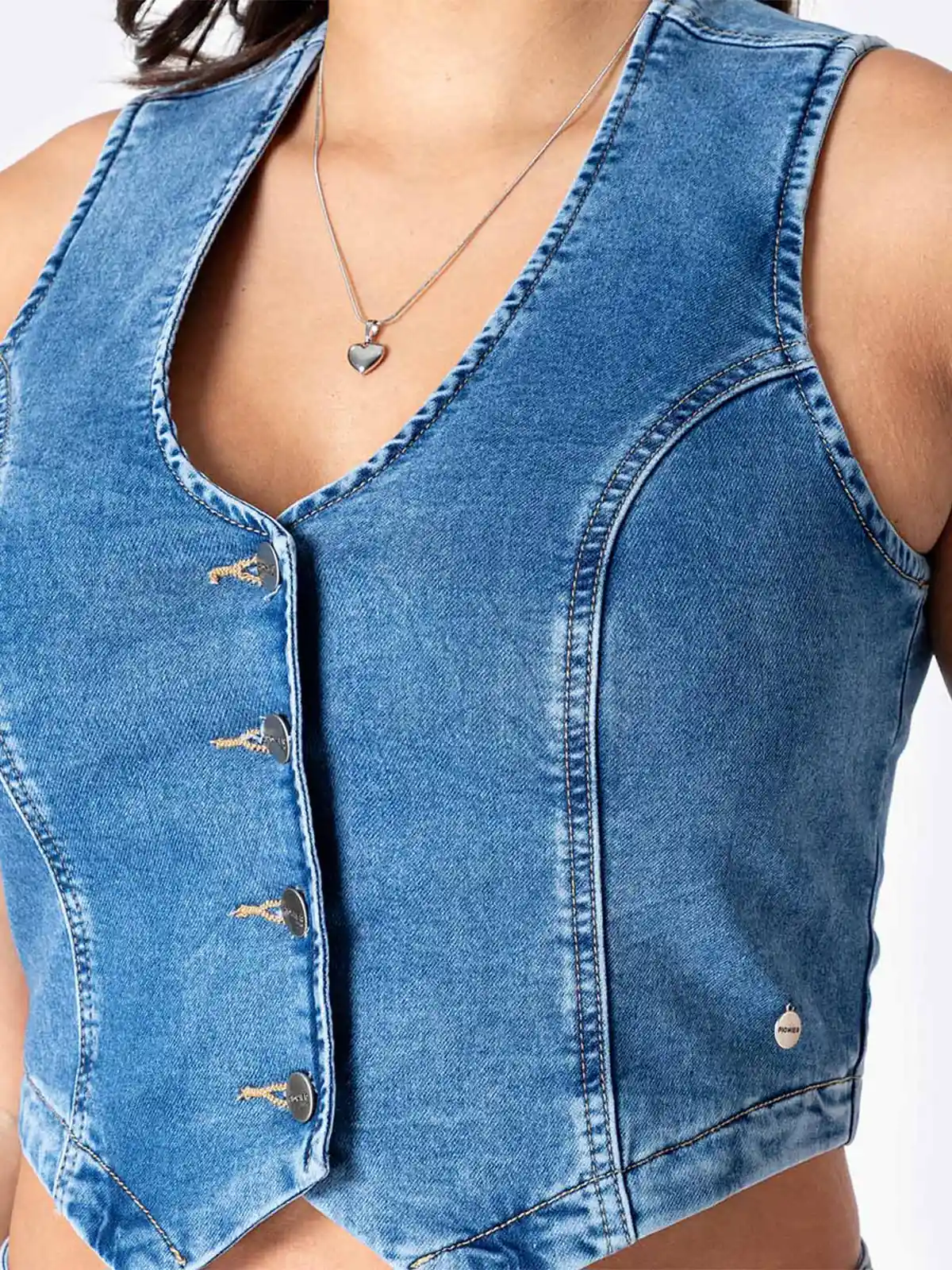 CHALECO MUJER PIONIER JEAN JENISA - 3