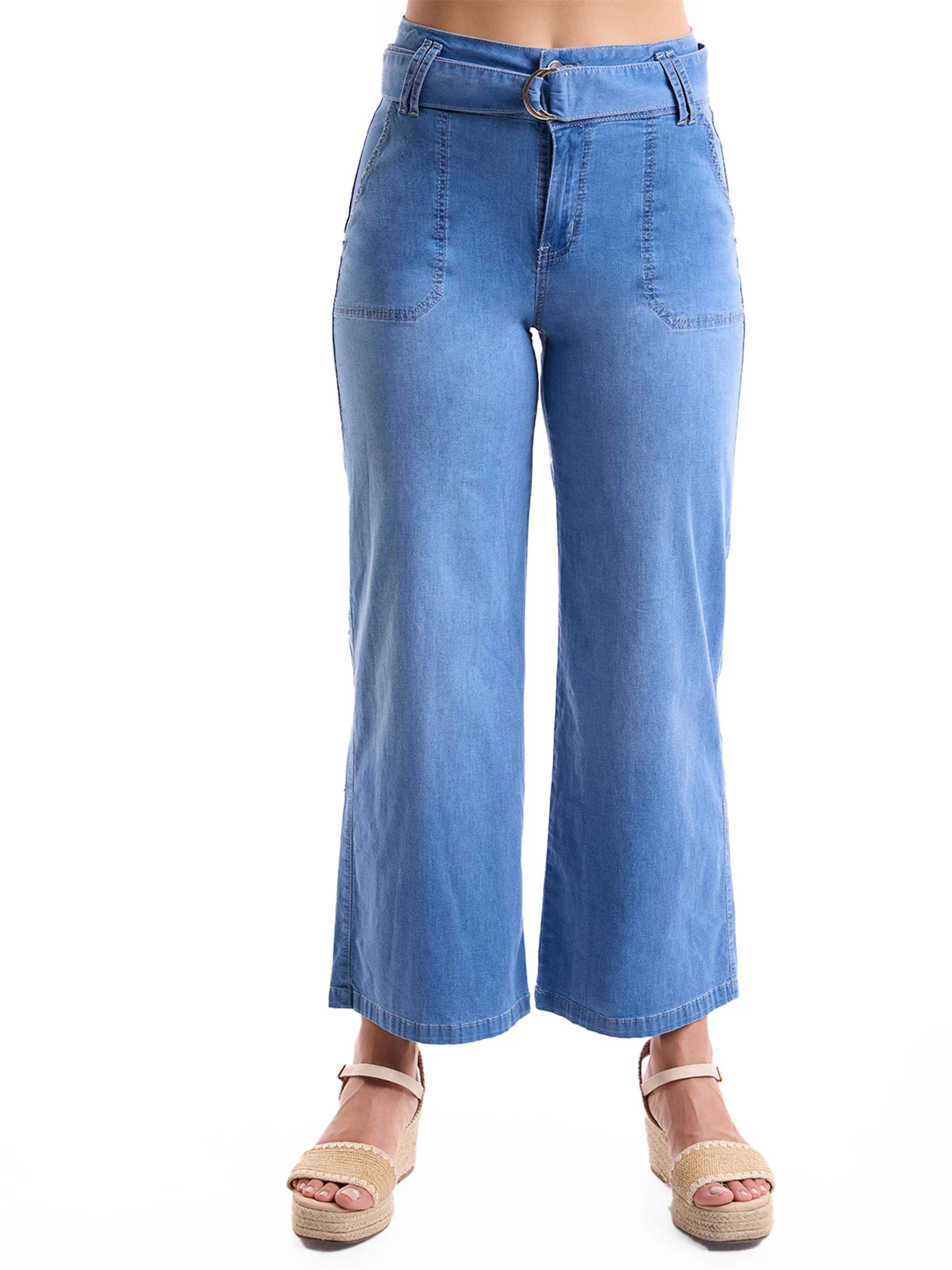 JEANS ALGODÓN CROPPED MUJER METAL JEANS - 2
