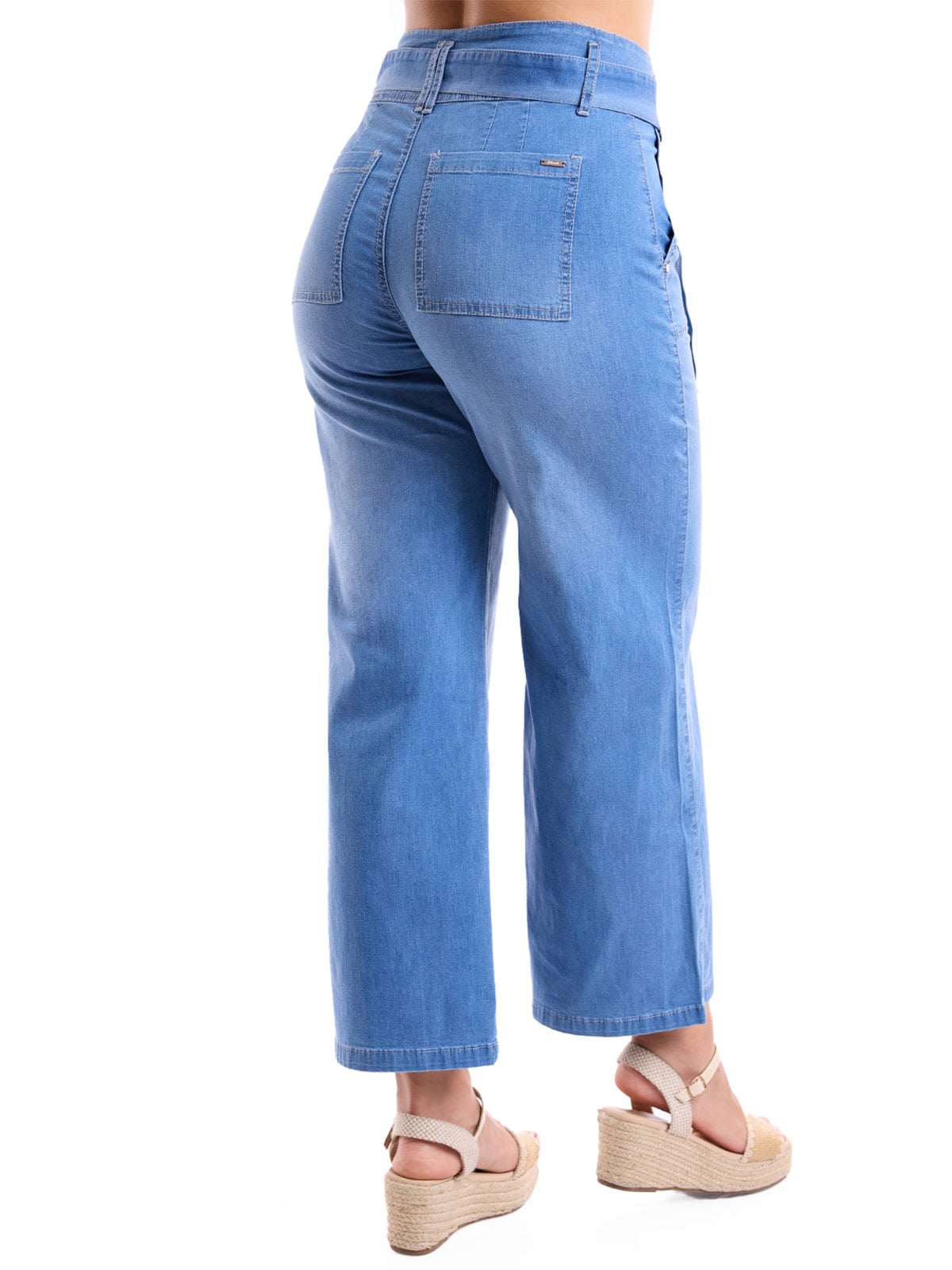 JEANS ALGODÓN CROPPED MUJER METAL JEANS - 4