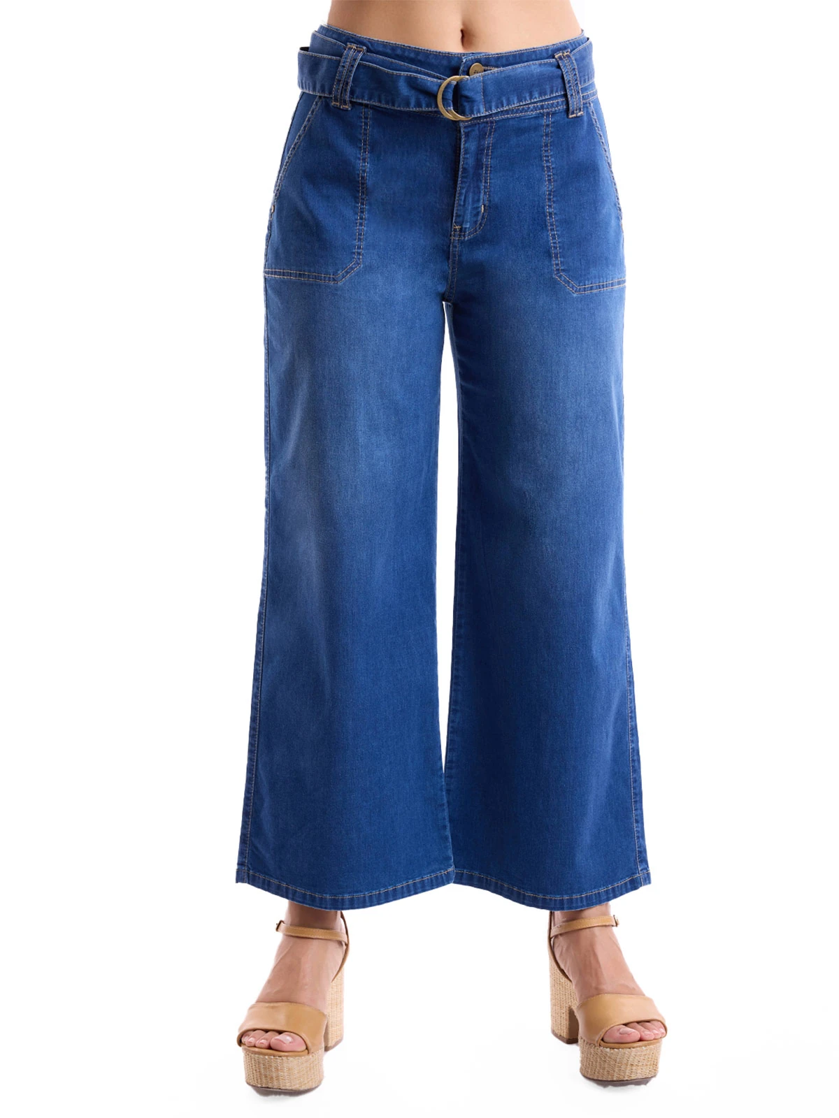 JEANS ALGODÓN CROPPED MUJER METAL JEANS - 2