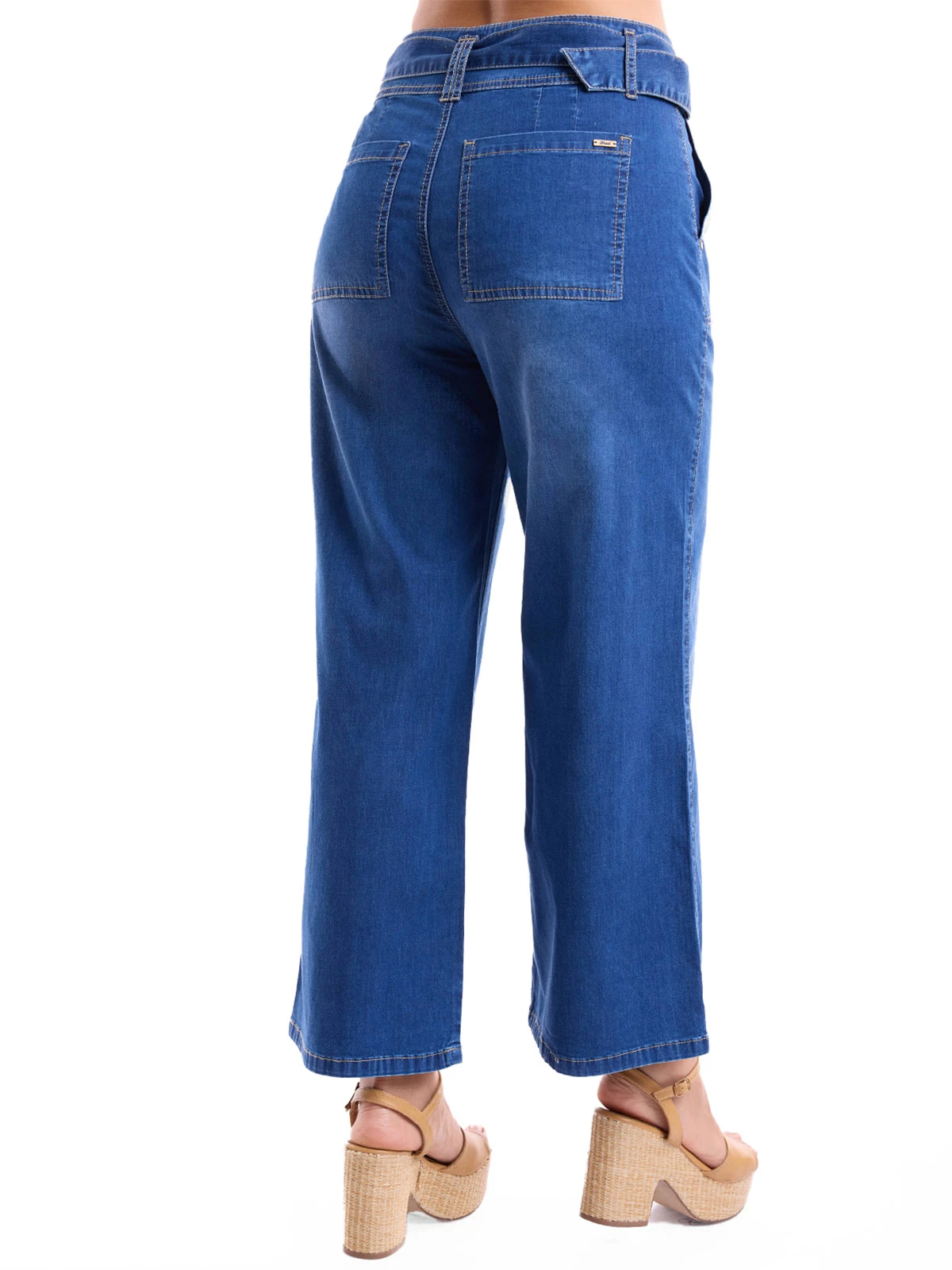 JEANS ALGODÓN CROPPED MUJER METAL JEANS - 4