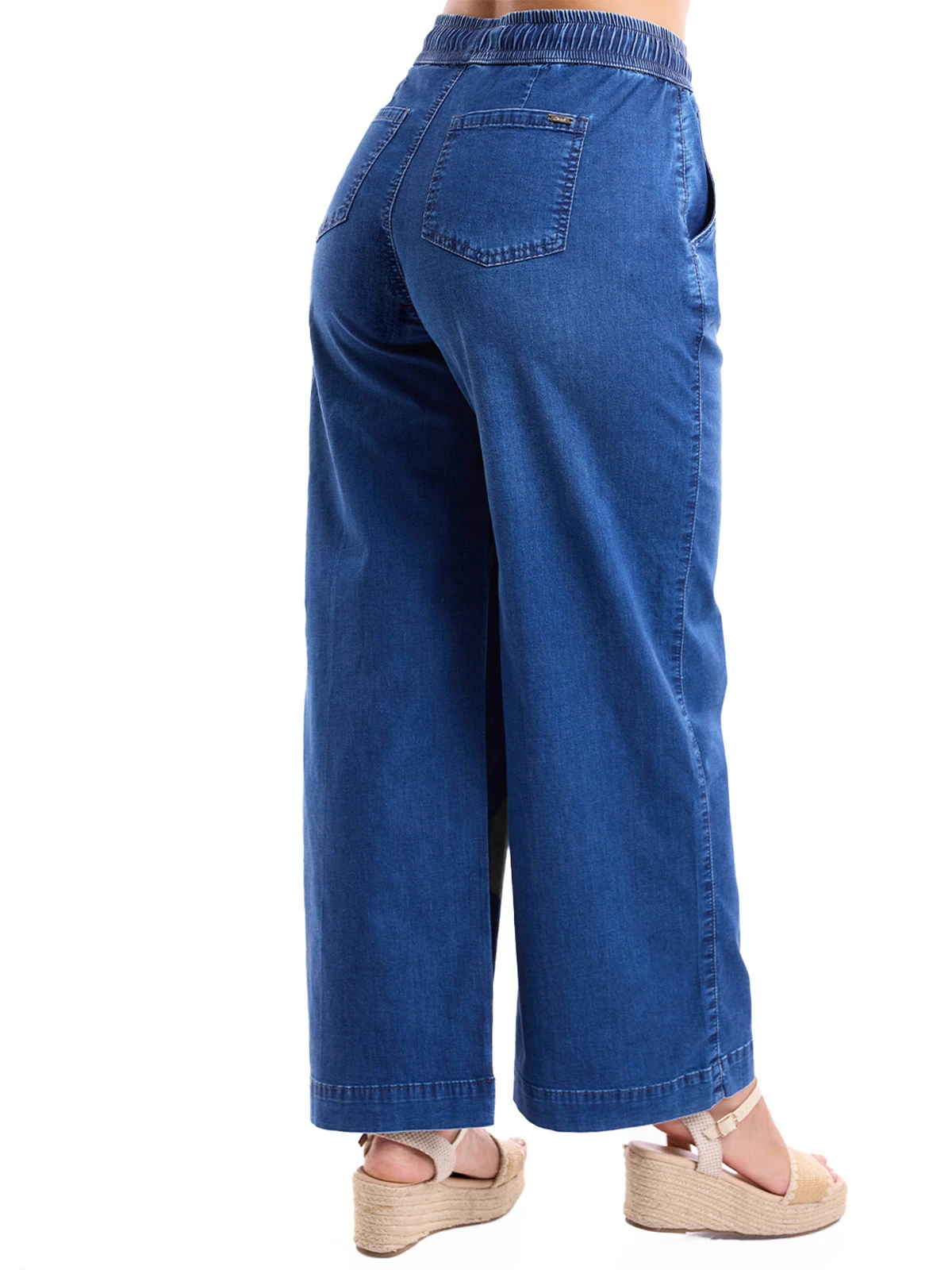 JEANS ALGODÓN WIDELEG MUJER METAL JEANS - 4
