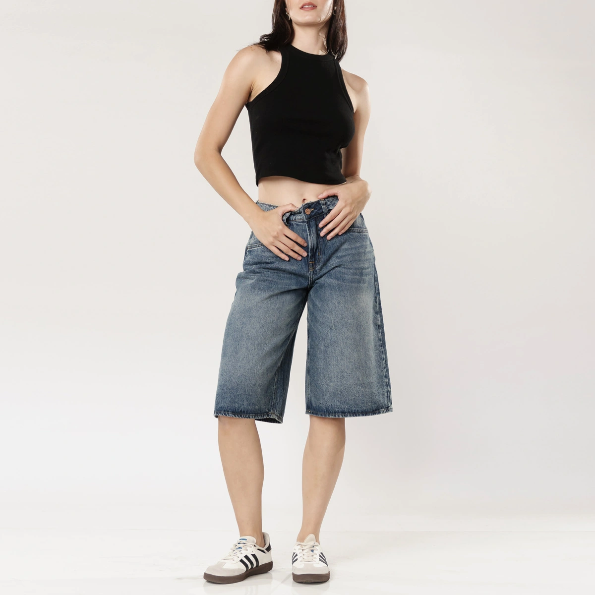 JORTS ALGODÓN MUJER KAYRA POBLET PERFECT FIT - 1