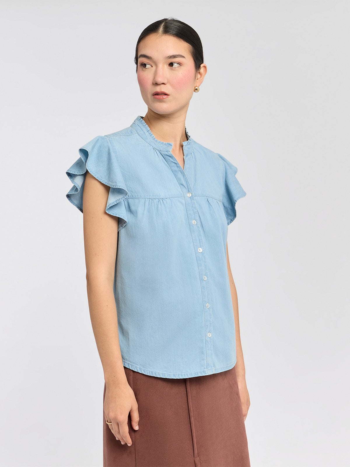 BLUSA ALGODÓN MUJER MENTHA Y CHOCOLATE - 2