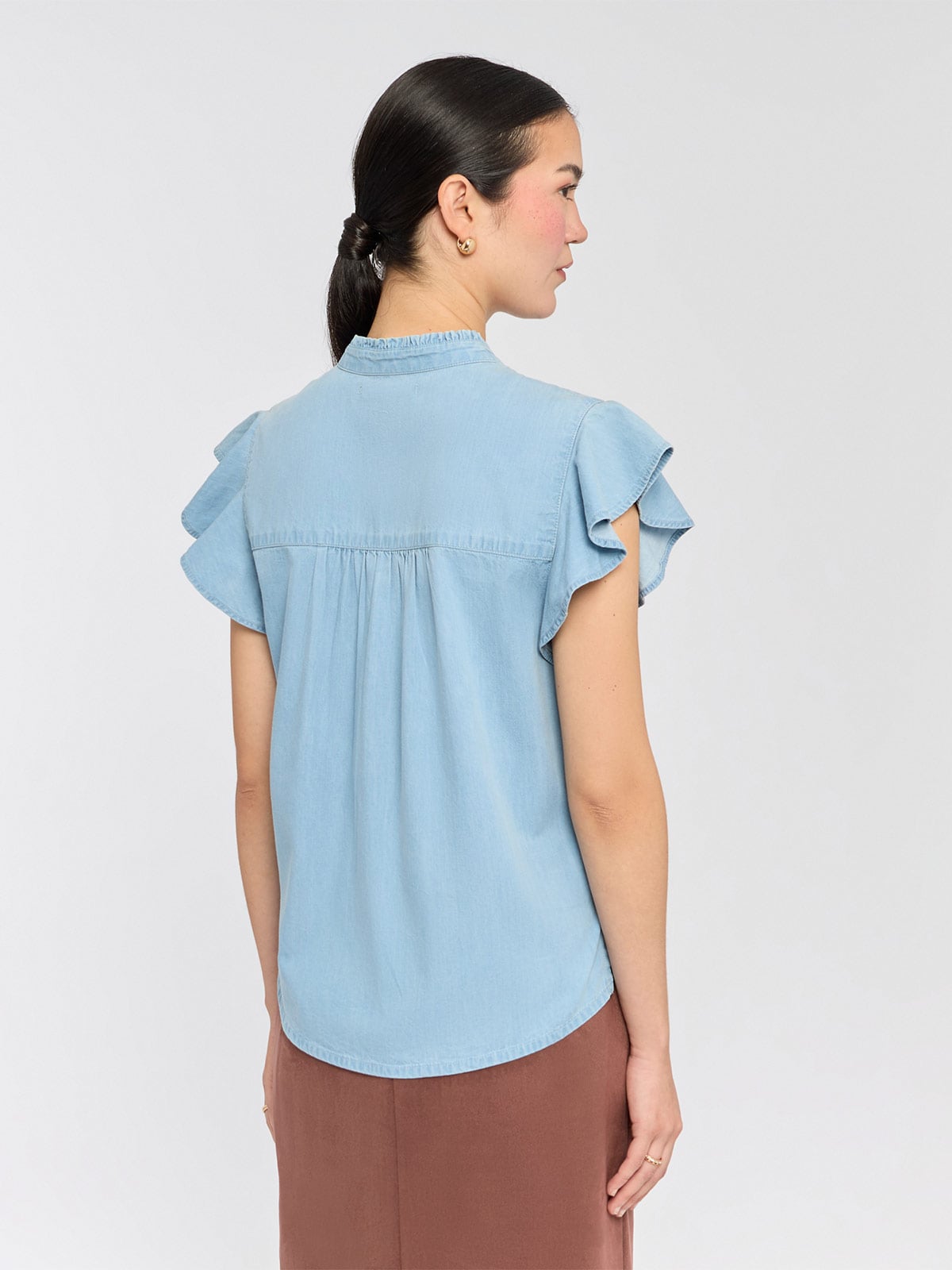 BLUSA ALGODÓN MUJER MENTHA Y CHOCOLATE - 3