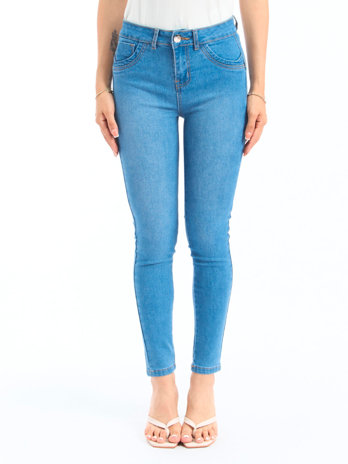 JEANS ALGODÓN SKINNY MUJER PARADA 111 - 1