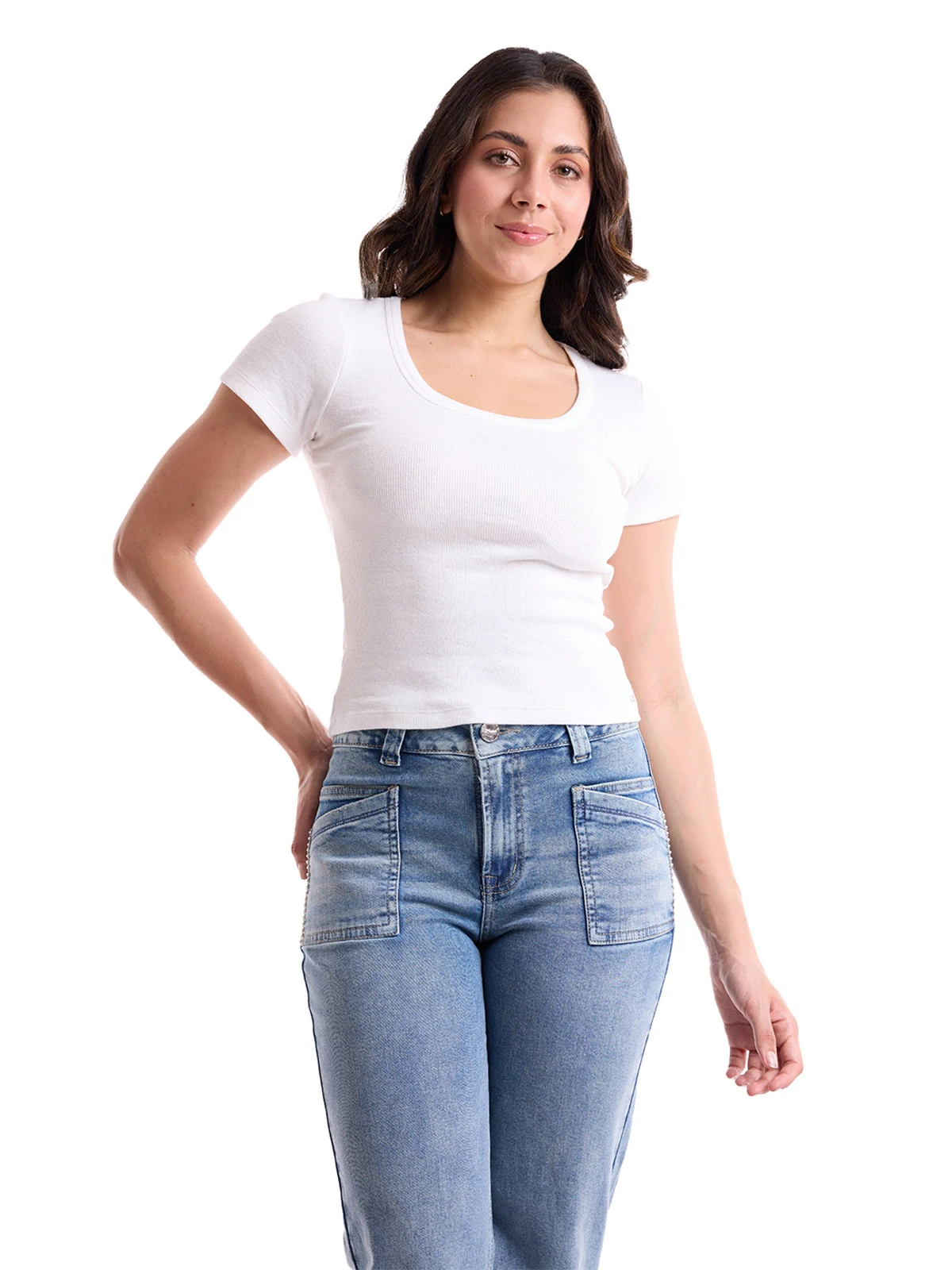 POLO ALGODÓN MUJER METAL JEANS - 1