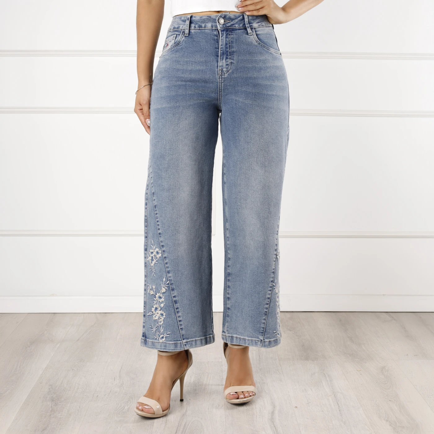 JEANS ALGODÓN CULOTTE MUJER KANSAS CAMILA - 1