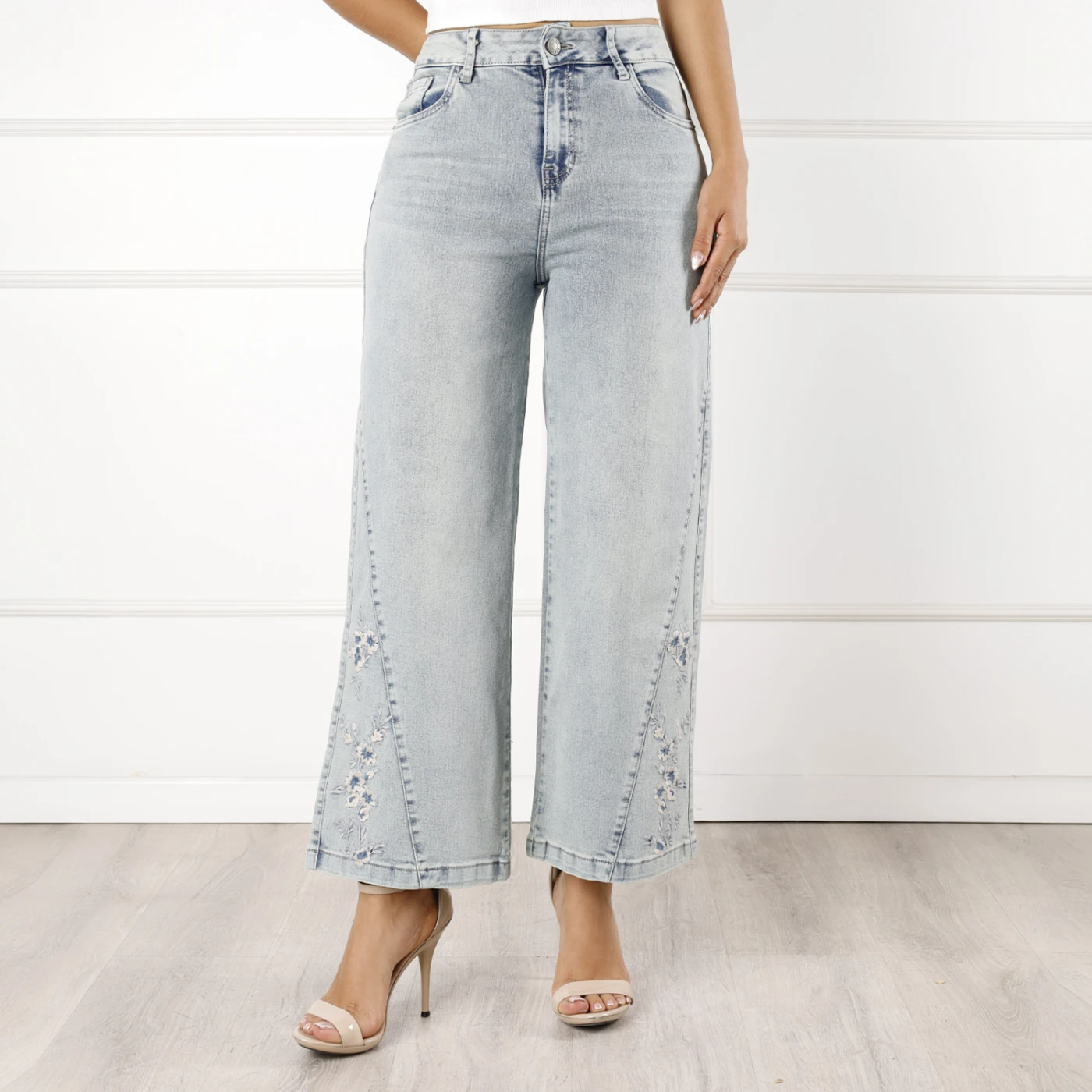 JEANS ALGODÓN CULOTTE MUJER KANSAS CAMILA - 1