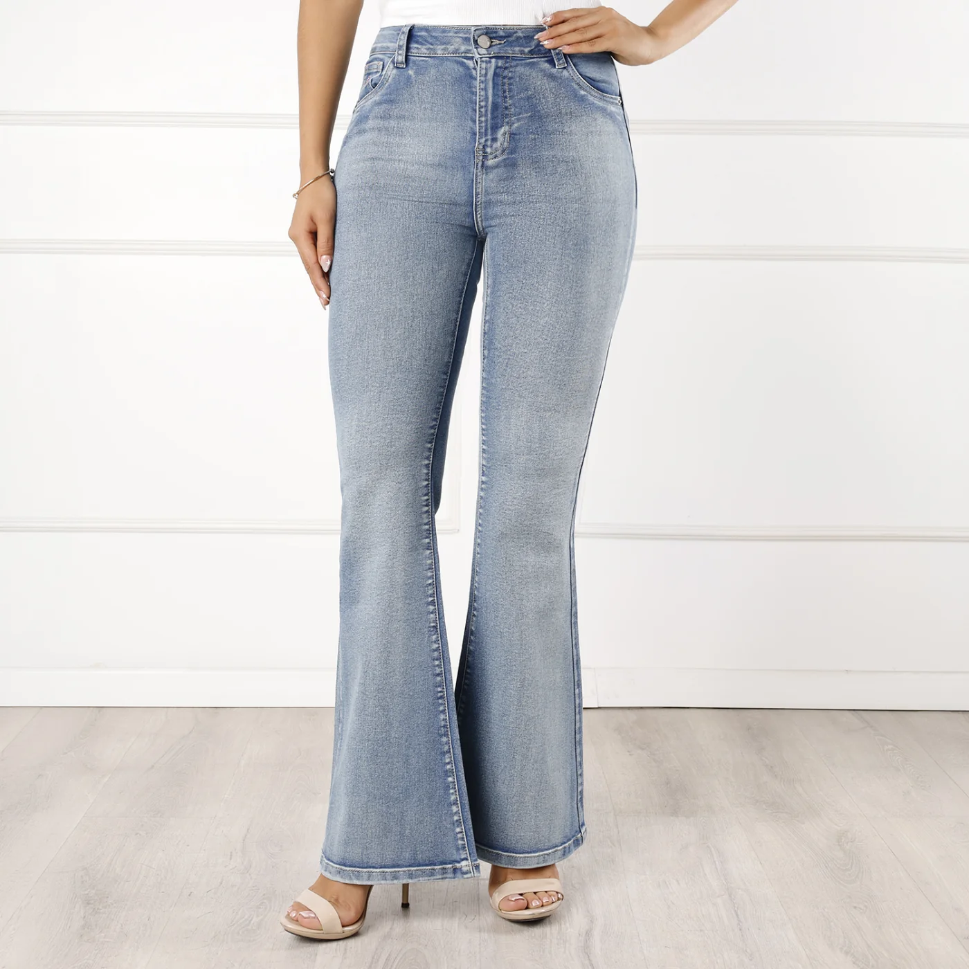 JEANS ALGODÓN FLARE MUJER KANSAS ARYA - 1
