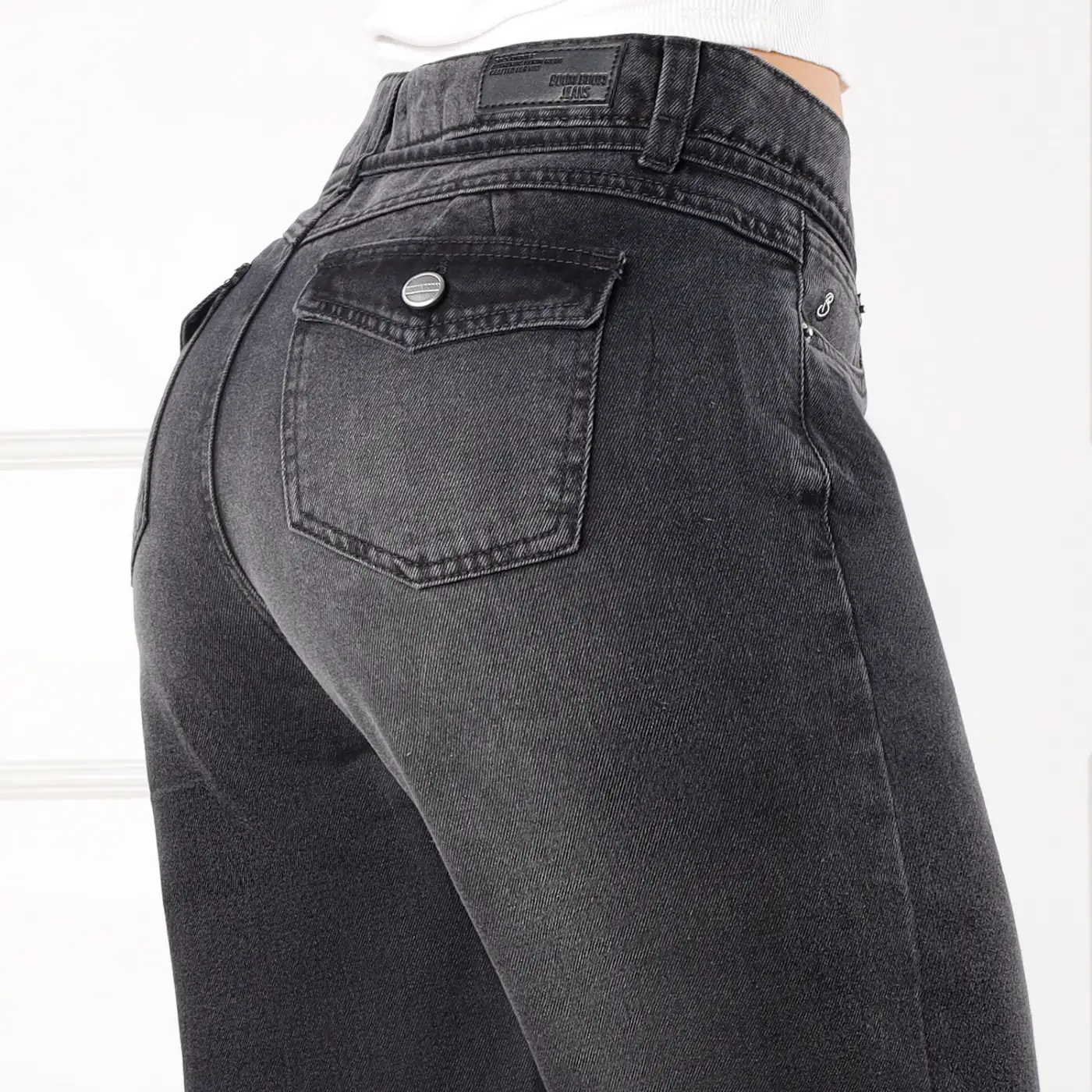 JEANS ALGODÓN PALAZZO MUJER KANSAS LOLA - 4
