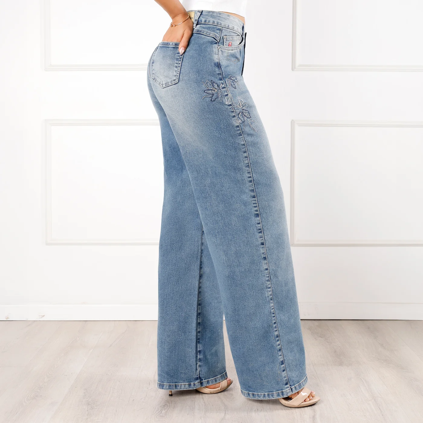 JEANS ALGODÓN PALAZZO MUJER KANSAS ALYZA - 2