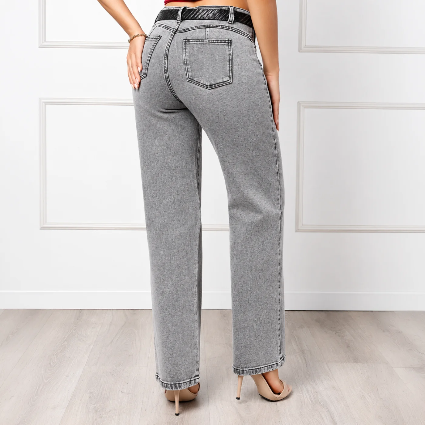 JEANS ALGODÓN RECTO MUJER KANSAS STARLY - 3