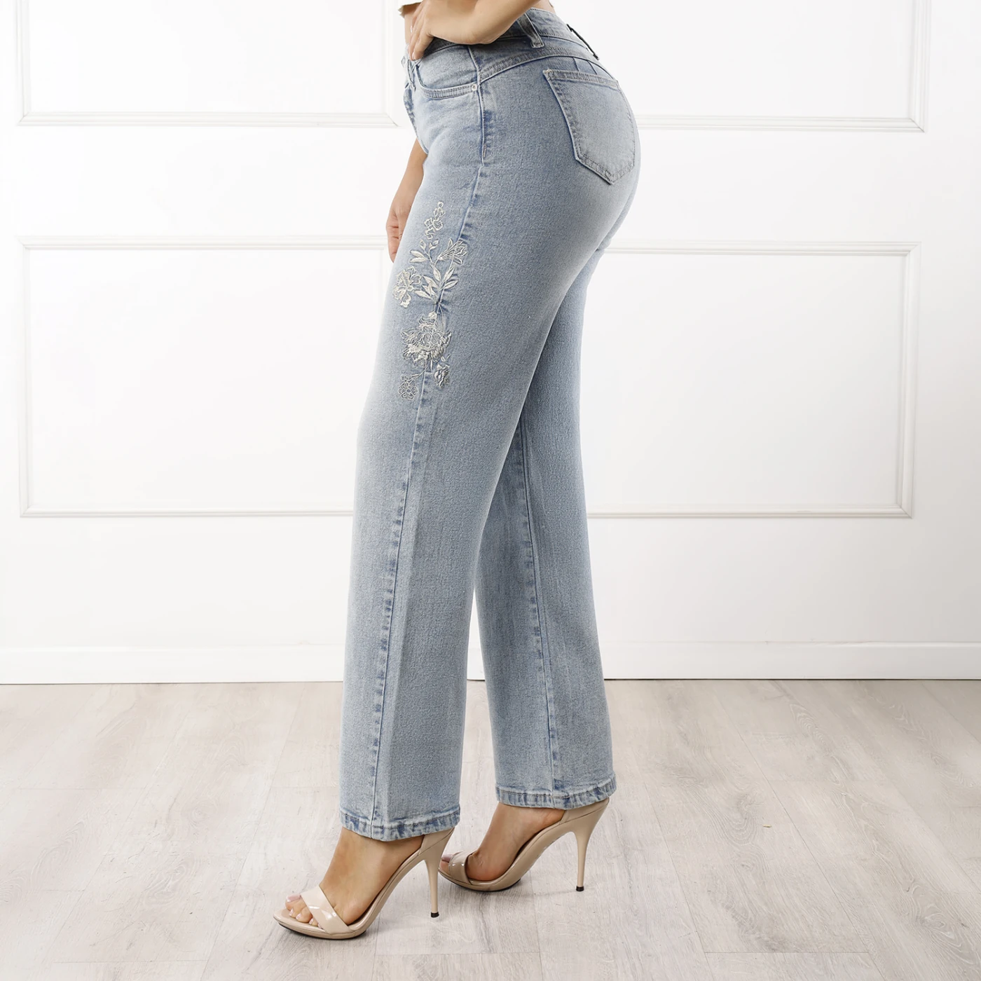 JEANS ALGODÓN RECTO MUJER KANSAS LIANA - 2