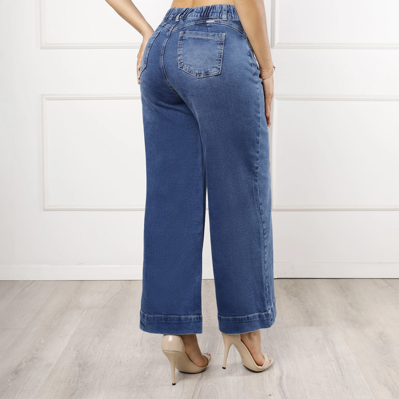 JEANS ALGODÓN CULOTTE MUJER KANSAS LIZBETH - 3