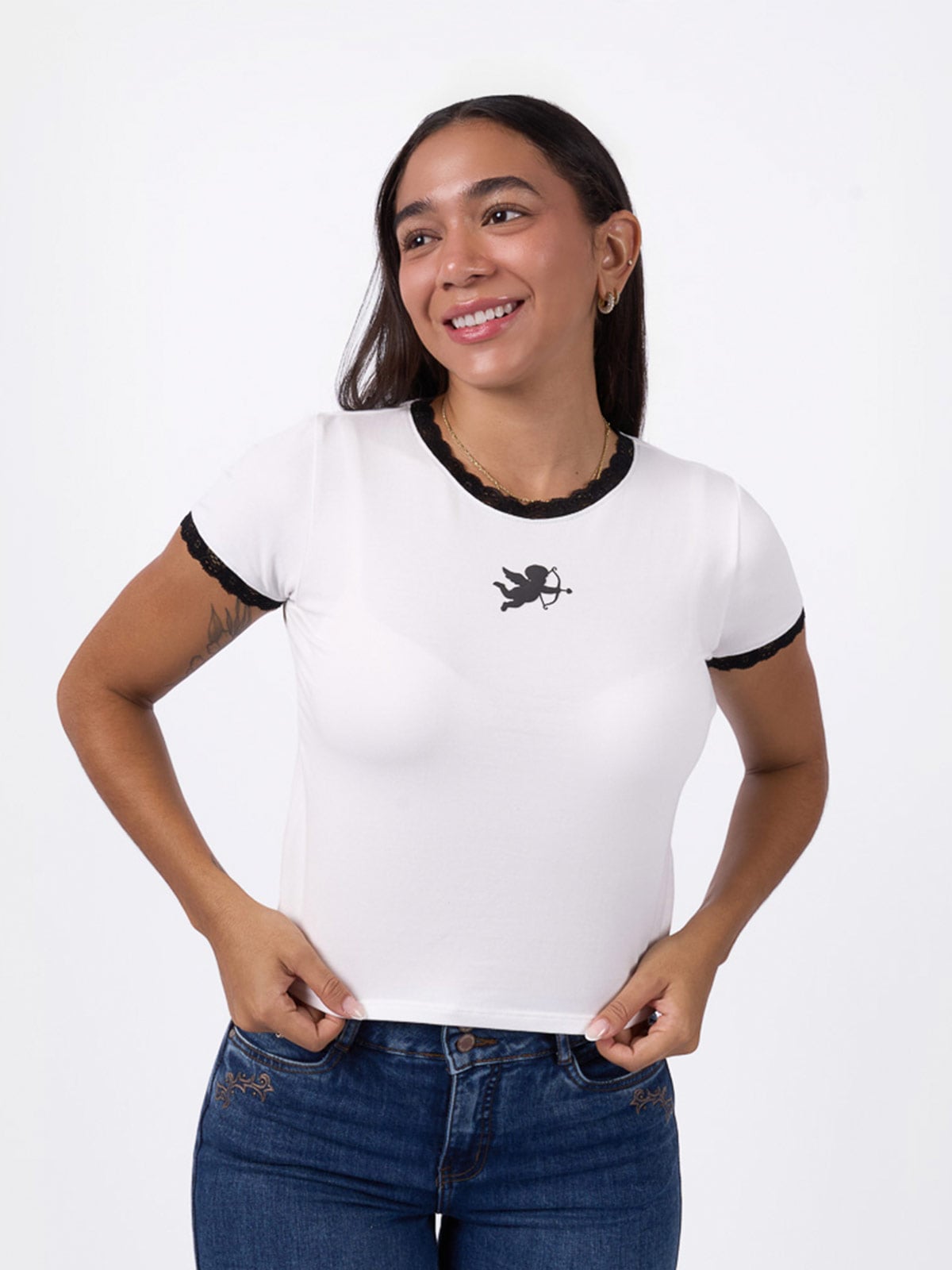 POLO MANGA CORTA ALGODÓN MUJER MACHINE - 1