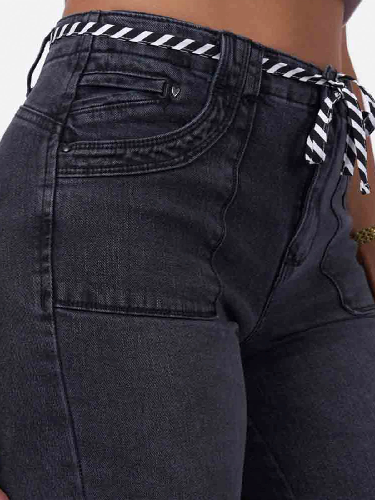 JEANS ALGODÓN RECTO MUJER MACHINE - 4