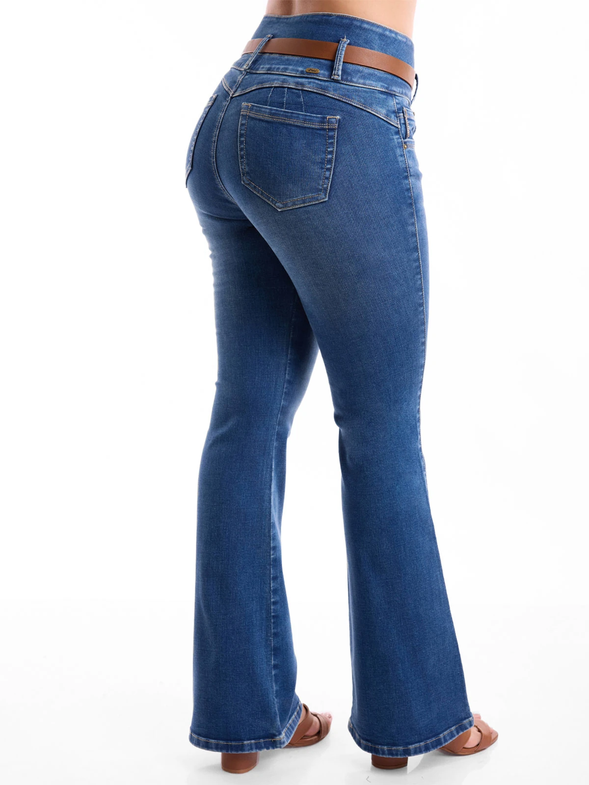 JEANS ALGODÓN FLARE MUJER METAL JEANS - 5