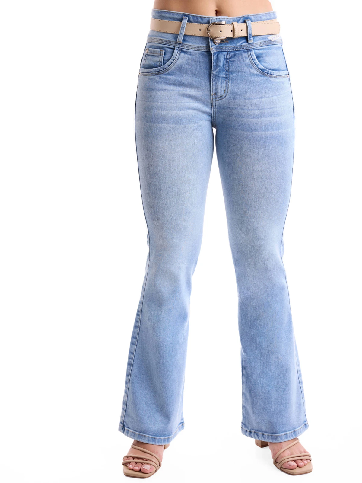 JEANS ALGODÓN FLARE MUJER METAL JEANS - 2