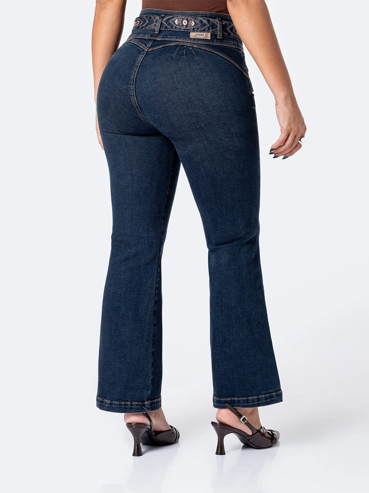 JEANS FLARE MUJER PIONIER - 3
